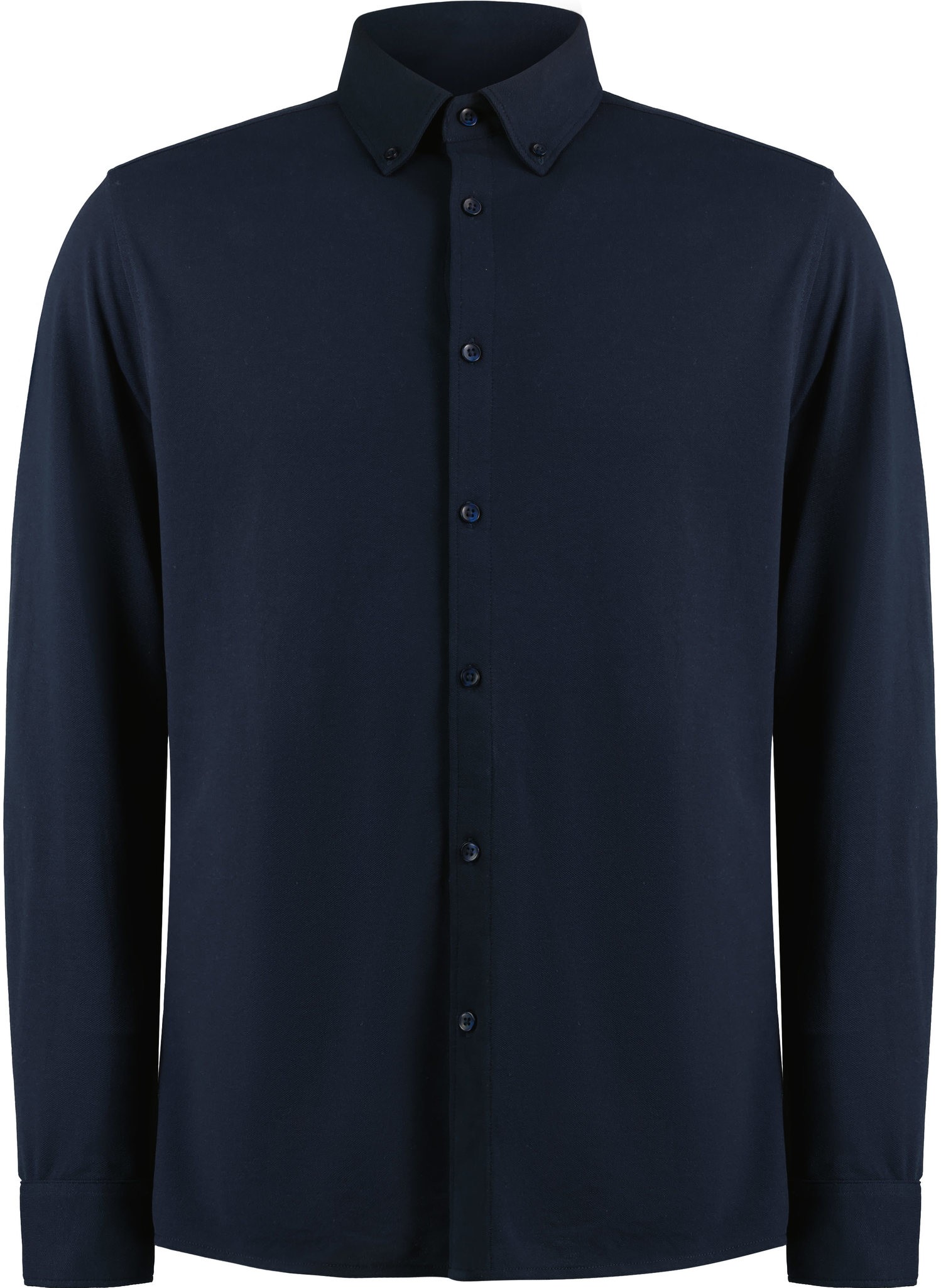 Kustom Kit Camicia Piqué Manica Lunga Superwash® 60° (vestibilità su misura) - Foto 10 di 16