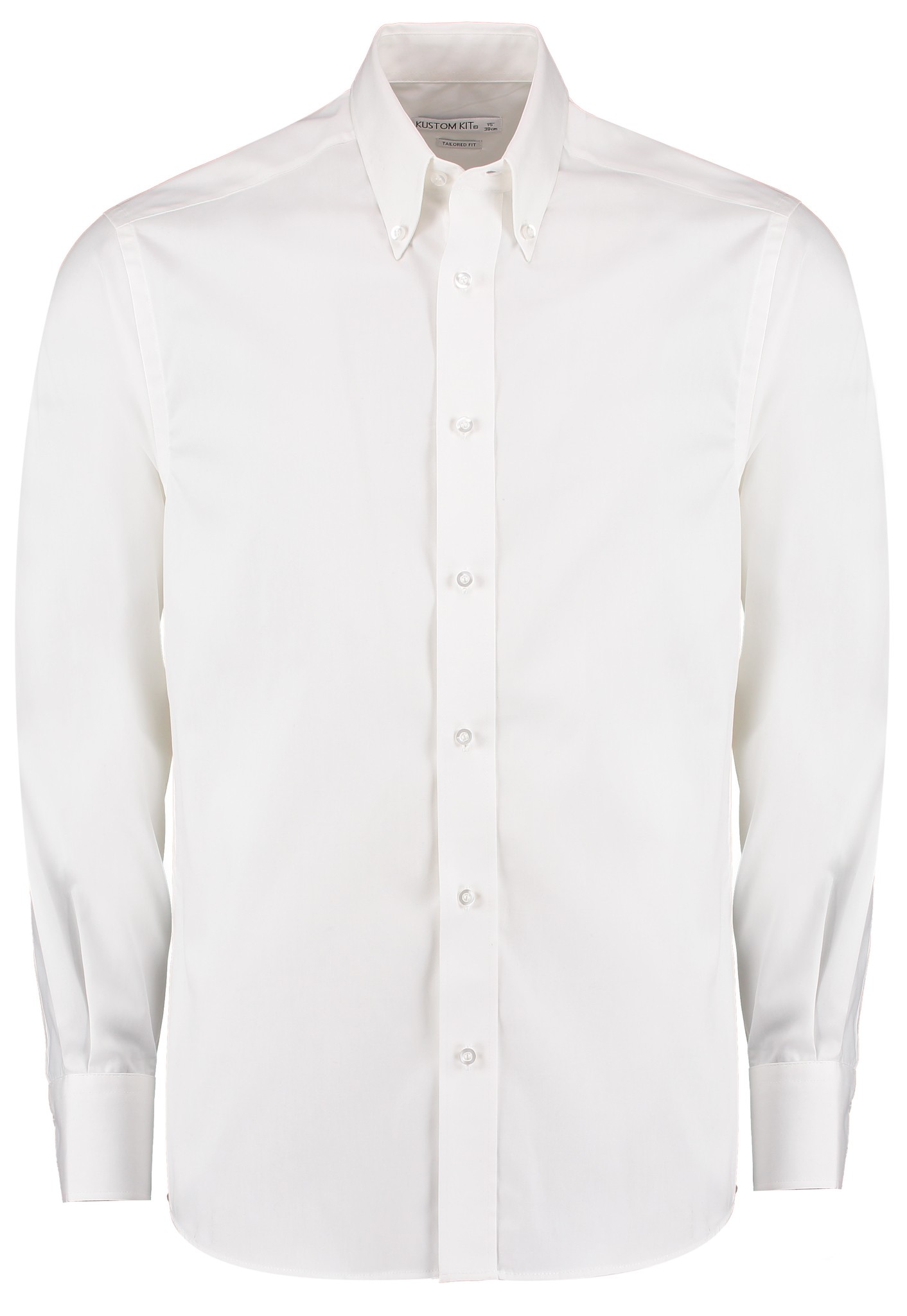 Kustom Kit Tailored Fit Long Sleeve Premium Oxford Shirt KK188 – Office Shirt