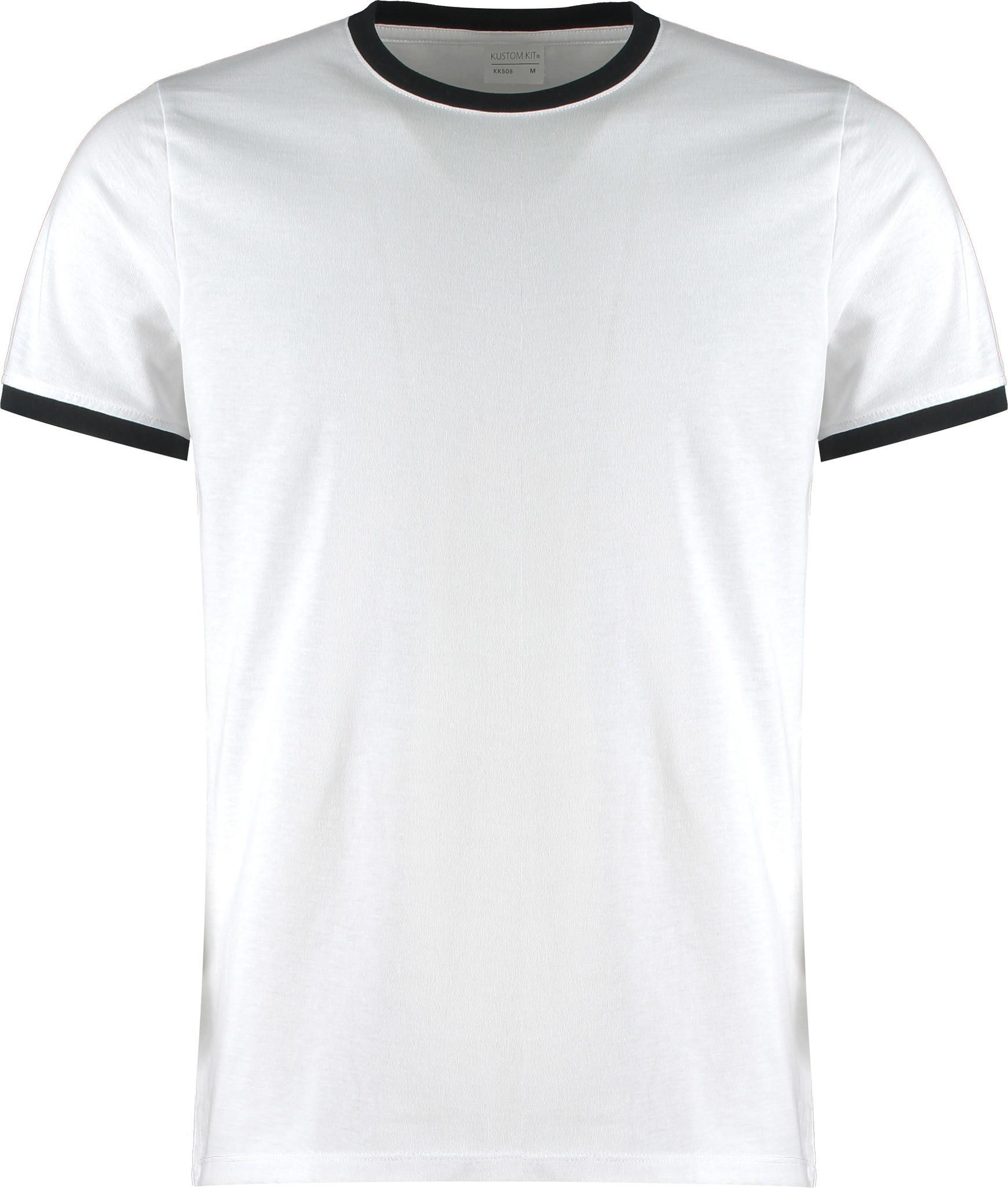 Kustom Kit Fashion Fit Ringer Tee KK508 - Herren Workwear Kurzarm Uni T - Bild 7 von 7
