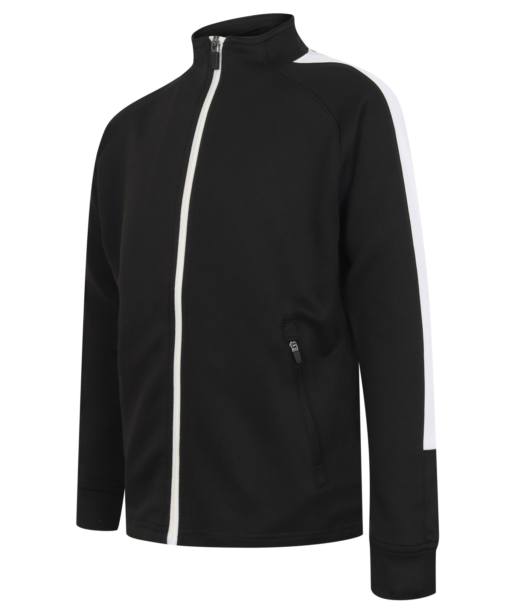 Finden & Hales Kids Knitted Tracksuit Top LV873 - Long Sleeve Activewear Jacket - Picture 35 of 43
