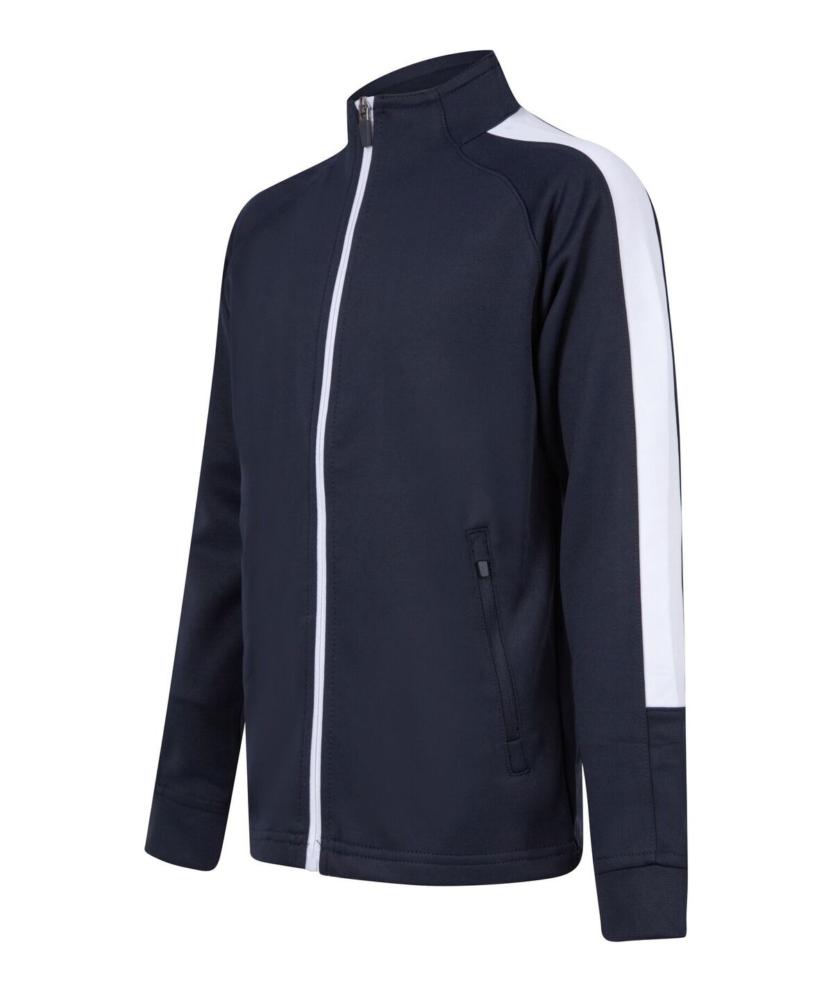 Finden & Hales Kids Knitted Tracksuit Top LV873 - Long Sleeve Activewear Jacket - Picture 10 of 43