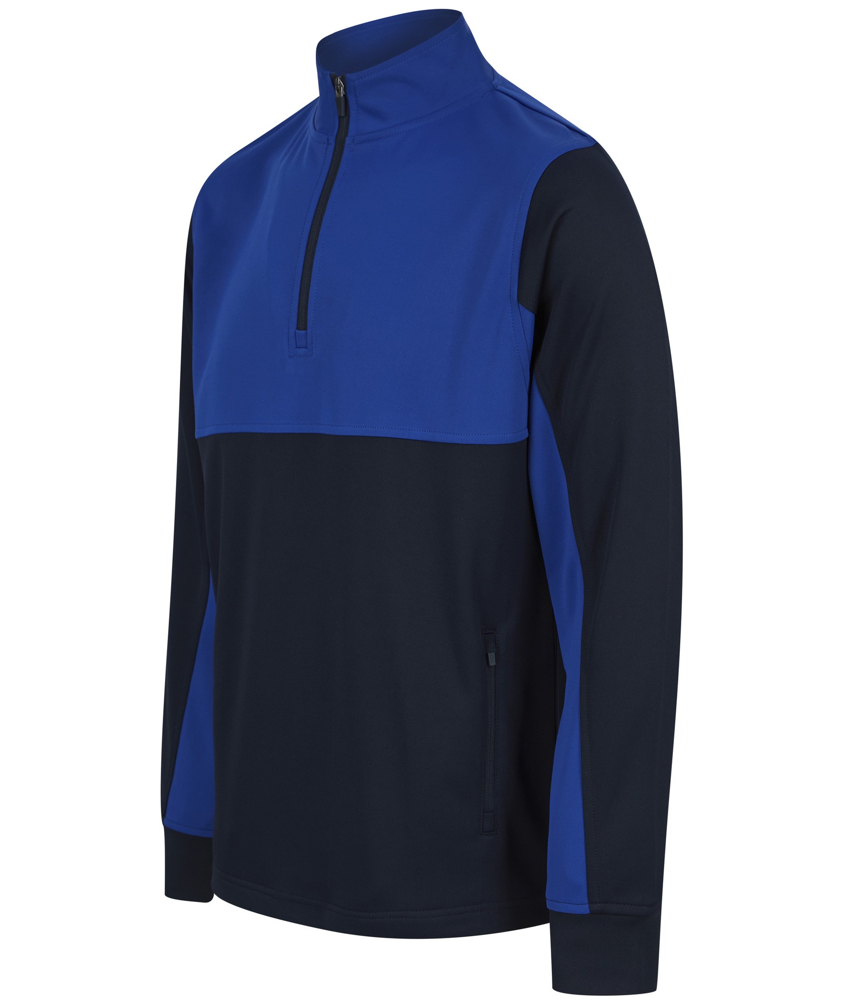 Finden & Hales Adult’s 1/4 Tracksuit Top LV874 – Zip Jacket High Neck Sweatshirt