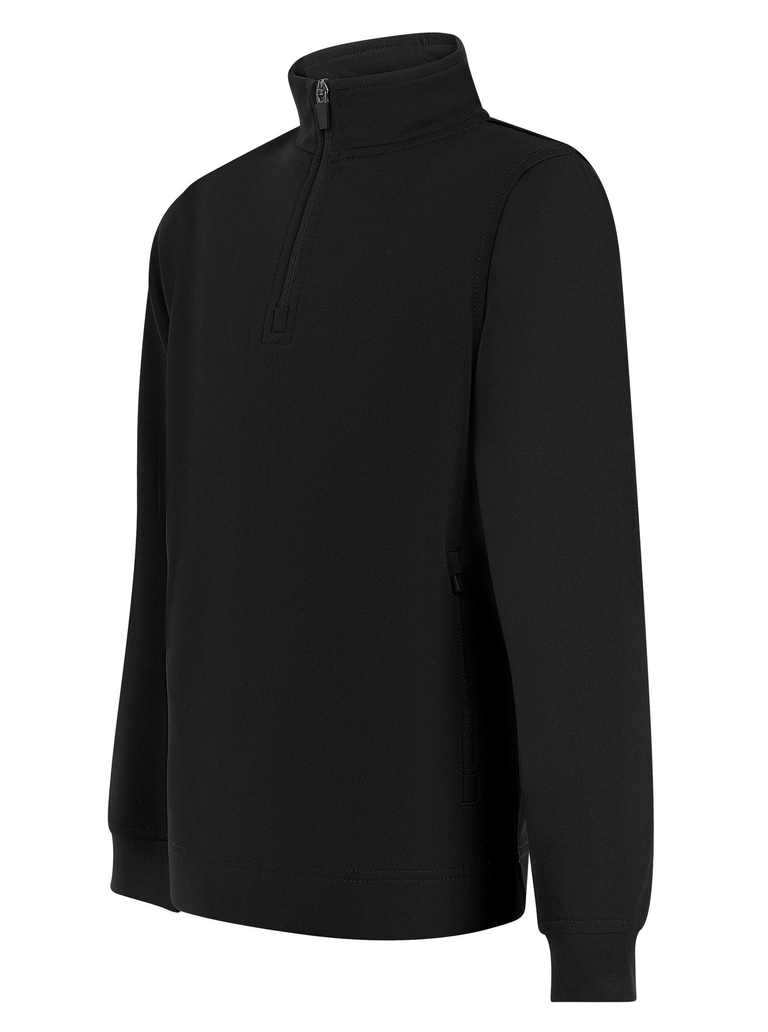 Finden & Hales Kids 1/4 Tracksuit Top LV875 - Zip Jacket High Neck Sweatshirt - Picture 21 of 34