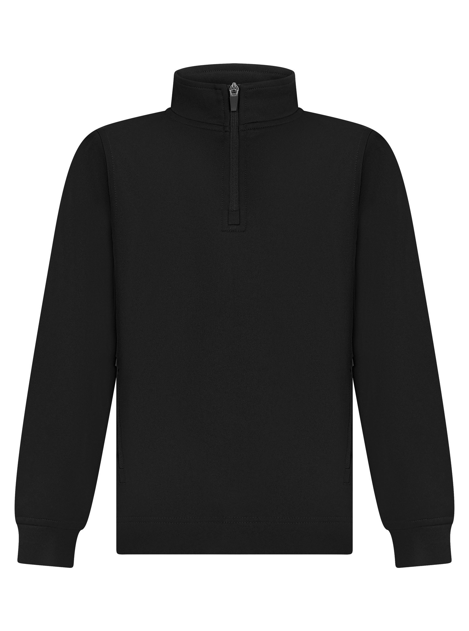 Finden & Hales Kids 1/4 Tracksuit Top LV875 - Zip Jacket High Neck Sweatshirt - Picture 19 of 34