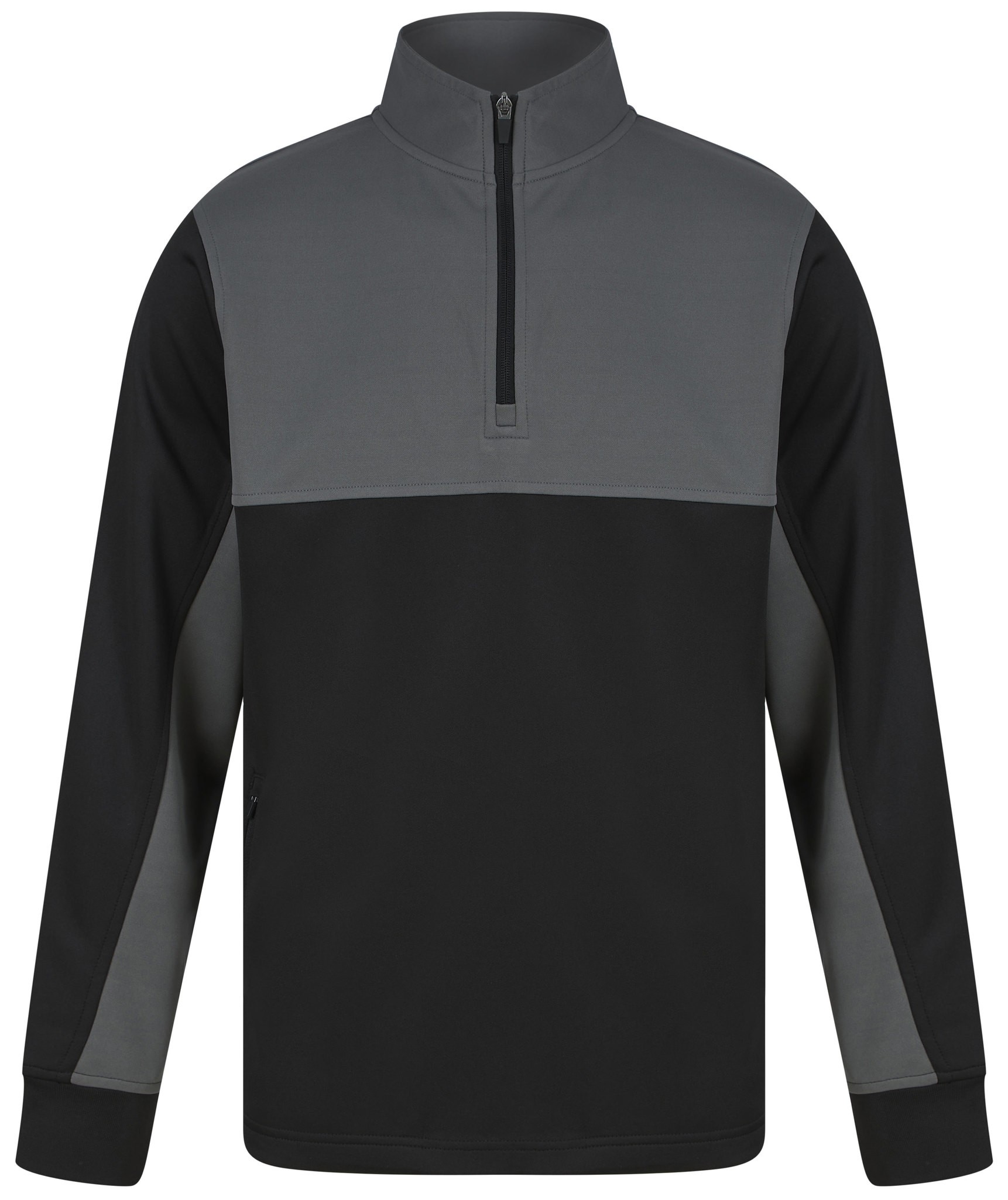 Finden & Hales Kids 1/4 Tracksuit Top LV875 - Zip Jacket High Neck Sweatshirt - Picture 7 of 34