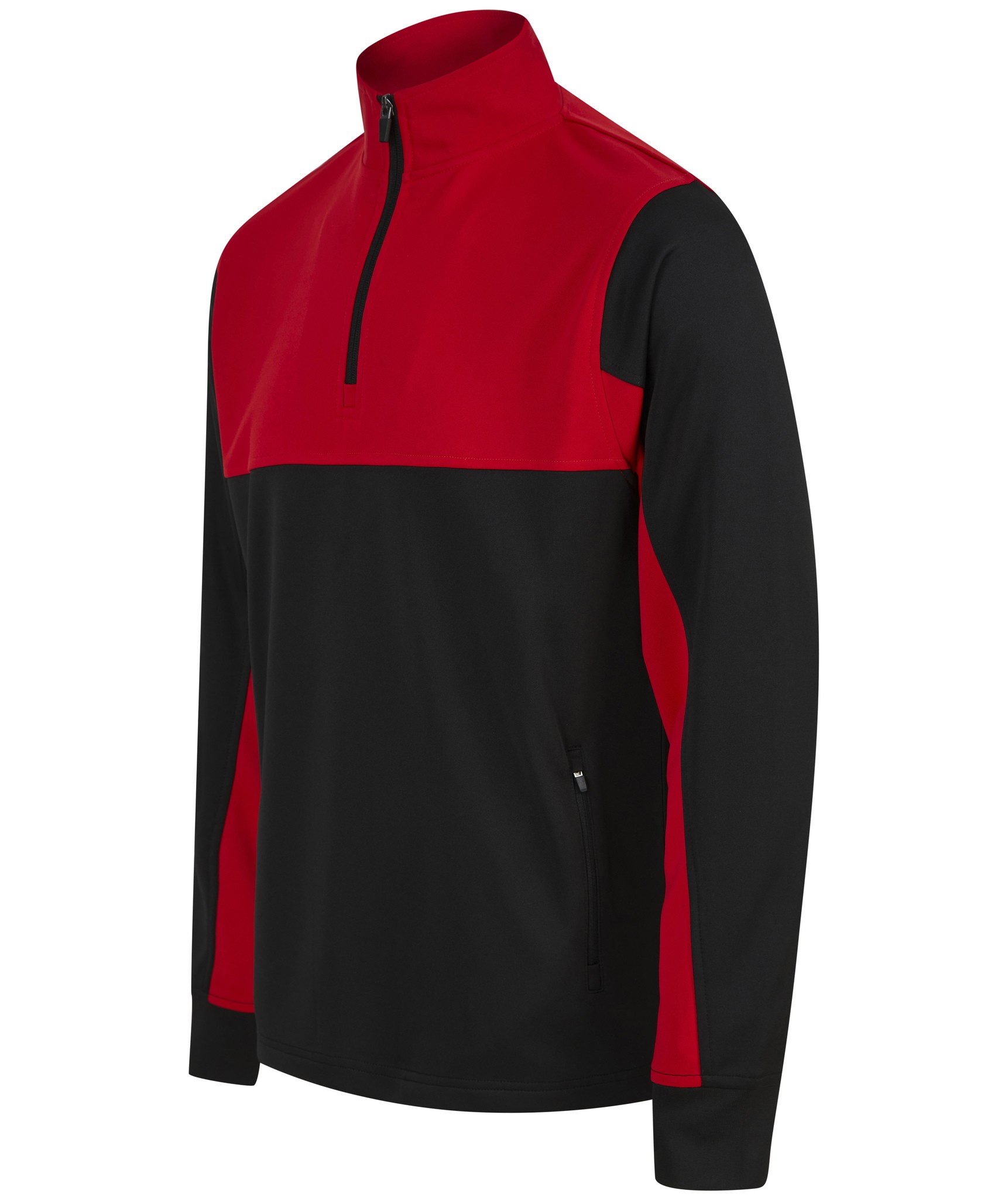 Finden & Hales Kids 1/4 Tracksuit Top LV875 - Zip Jacket High Neck Sweatshirt - Picture 13 of 34