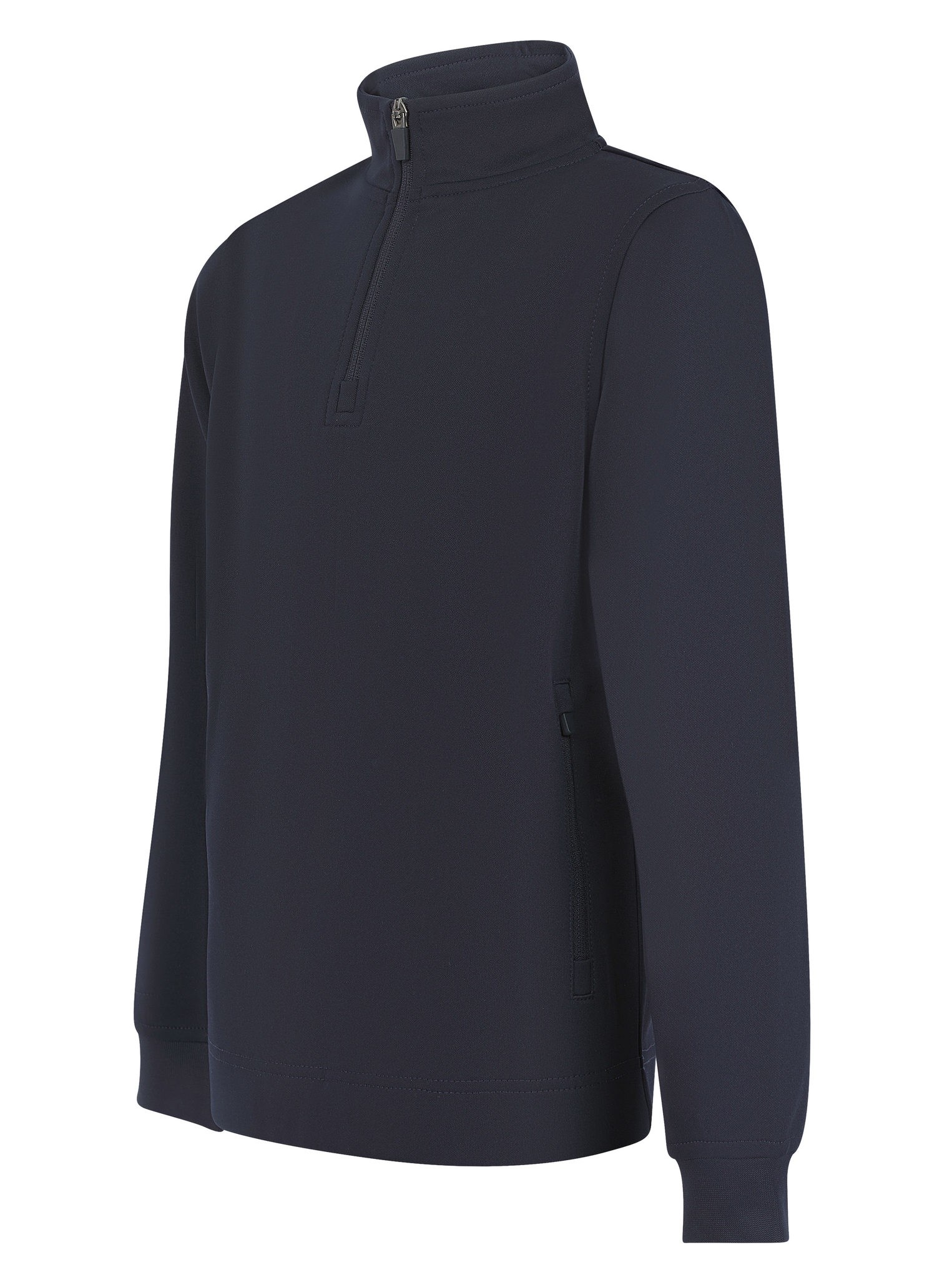 Finden & Hales Kids 1/4 Tracksuit Top LV875 - Zip Jacket High Neck Sweatshirt - Picture 25 of 34