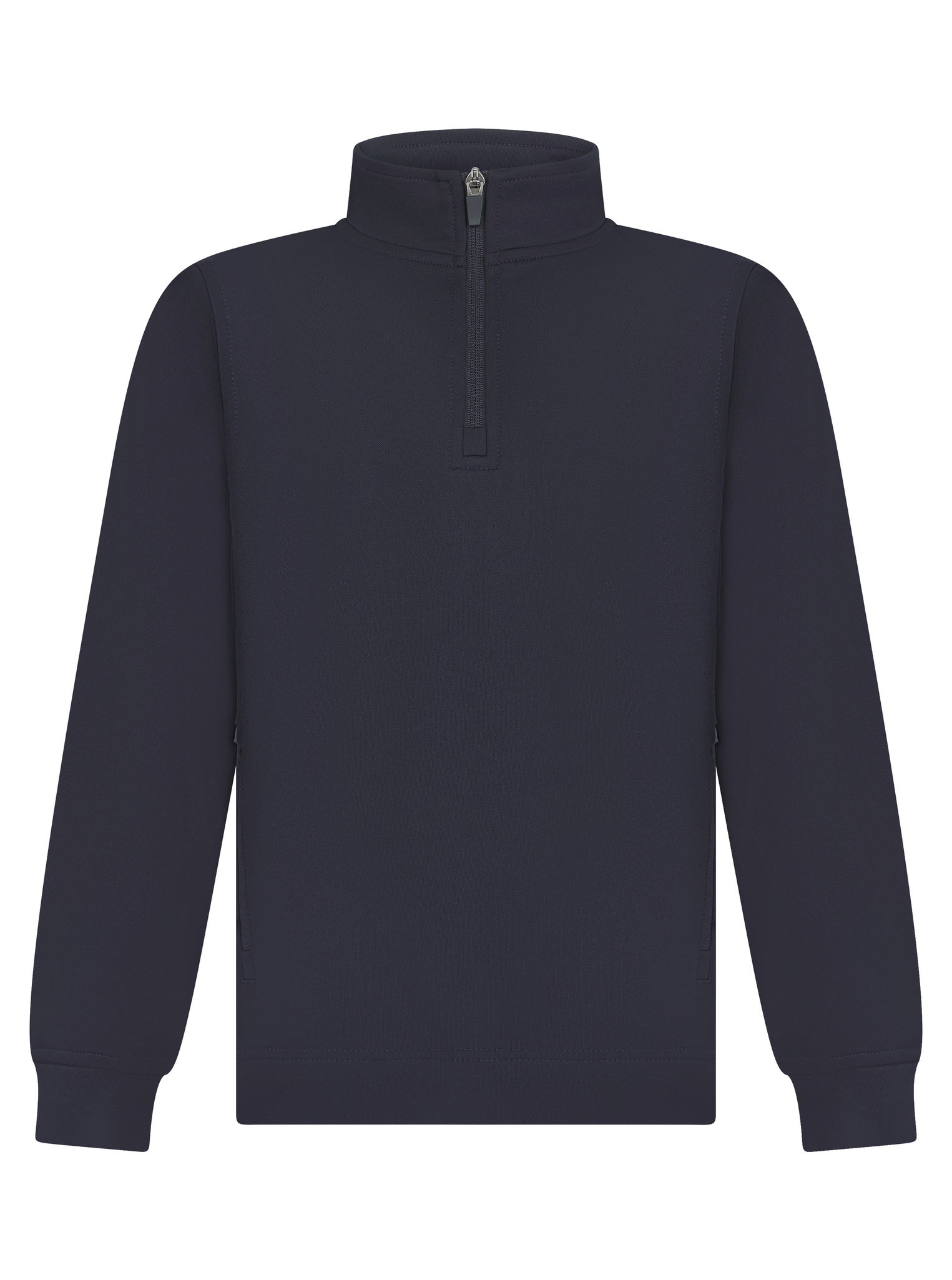 Finden & Hales Kids 1/4 Tracksuit Top LV875 - Zip Jacket High Neck Sweatshirt - Picture 23 of 34