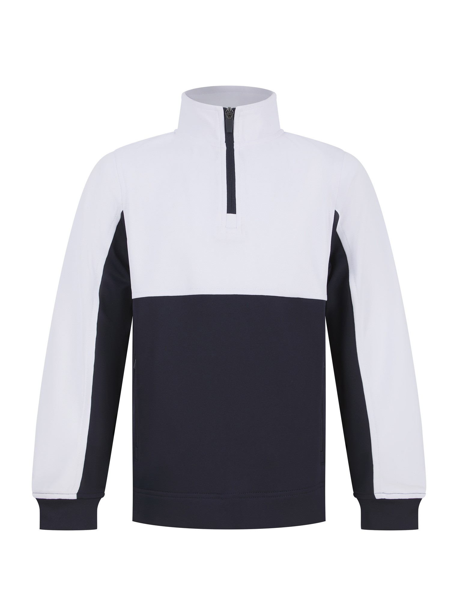 Finden & Hales Kids 1/4 Tracksuit Top LV875 - Zip Jacket High Neck Sweatshirt - Picture 31 of 34