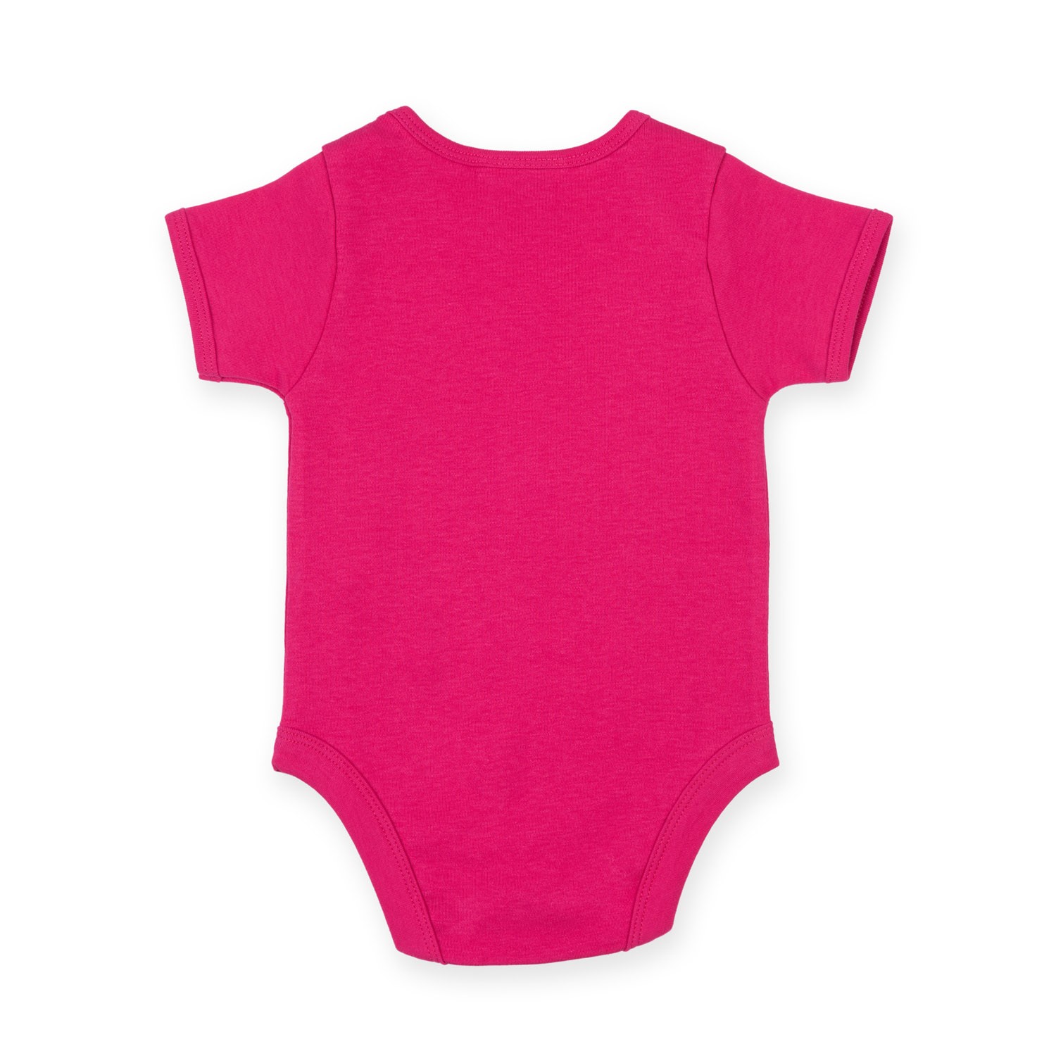 Body completo a maniche corte per bambini Larkwood LW055 - Tuta apribile a popper in cotone più morbido - Foto 10 di 22