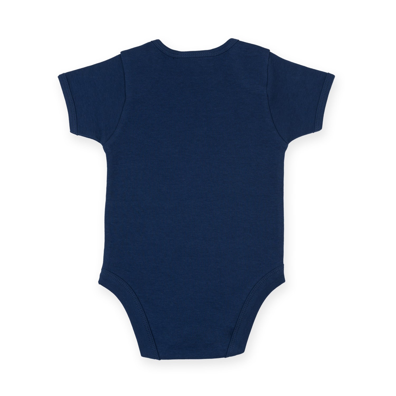 Body completo a maniche corte per bambini Larkwood LW055 - Tuta apribile a popper in cotone più morbido - Foto 14 di 22
