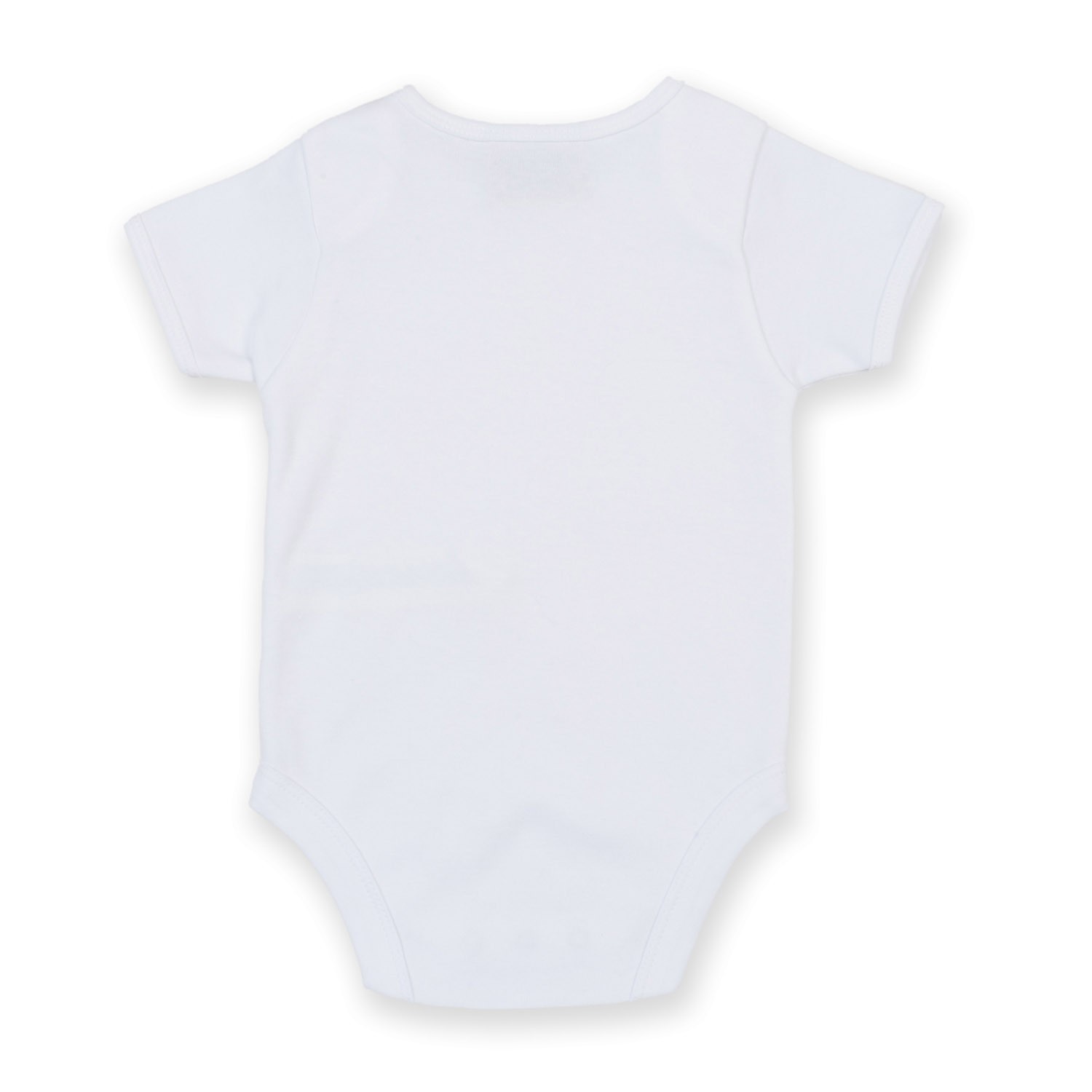 Body completo a maniche corte per bambini Larkwood LW055 - Tuta apribile a popper in cotone più morbido - Foto 22 di 22
