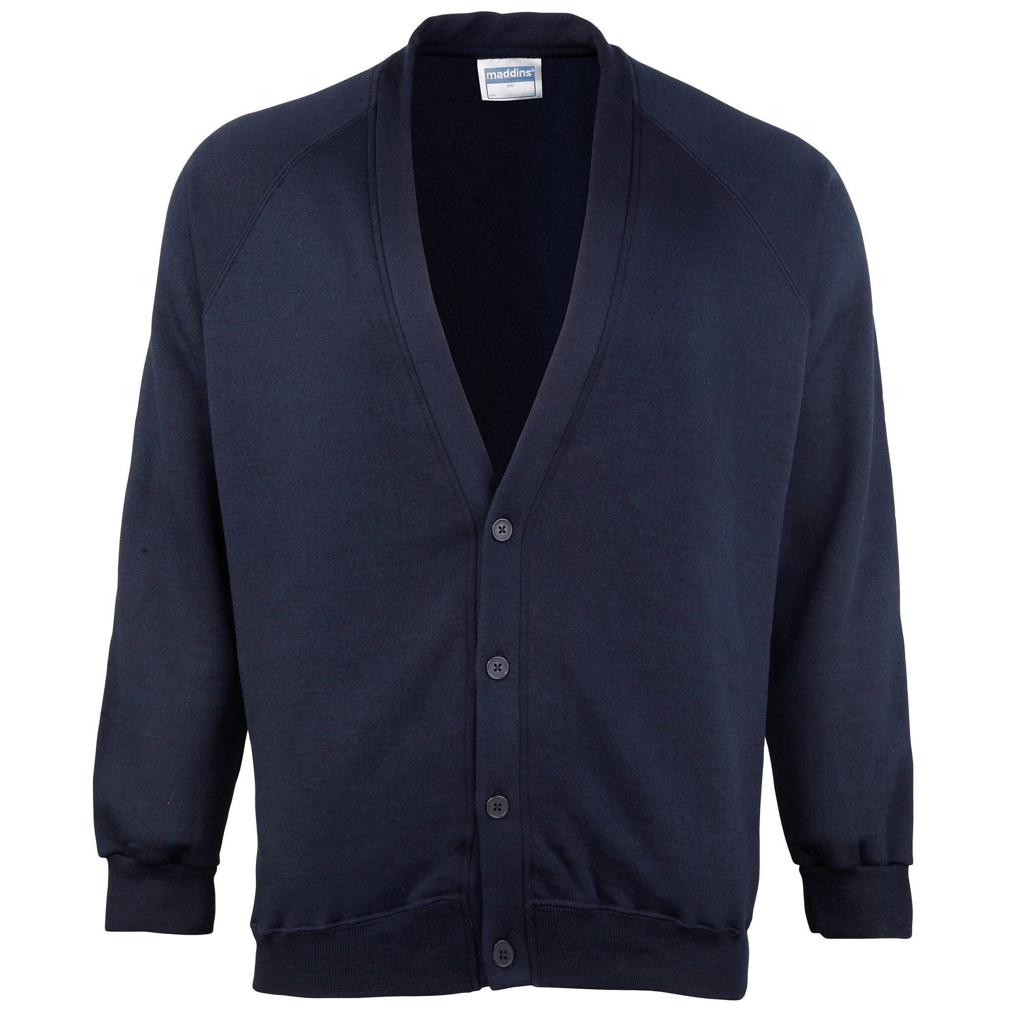 Maddins V-Neck Easycare Kids Coloursure Cardigan (MD04B) - Kids Plain Sweatshirt - Picture 10 of 15