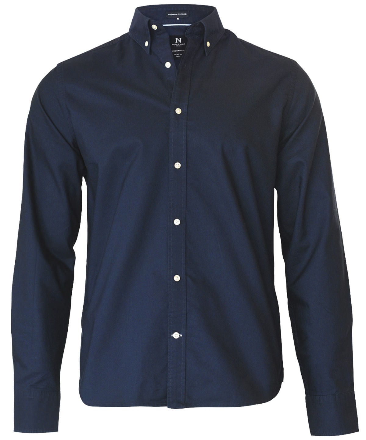 Nimbus rochester manga larga oxford camisa formal nb45m - trabajo de oficina de - Imagen 9 de 13