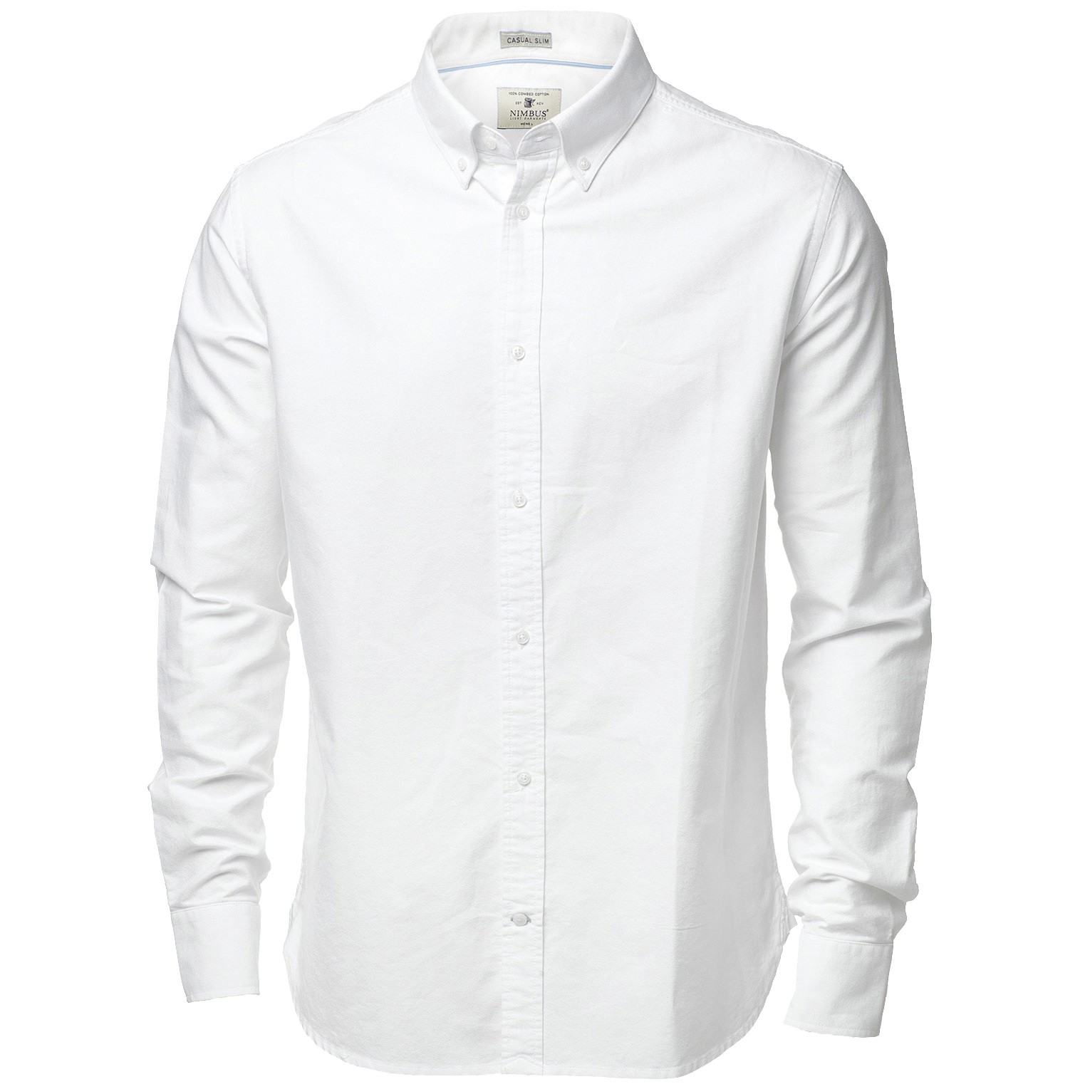 Nimbus rochester manga larga oxford camisa formal nb45m - trabajo de oficina de - Imagen 11 de 13