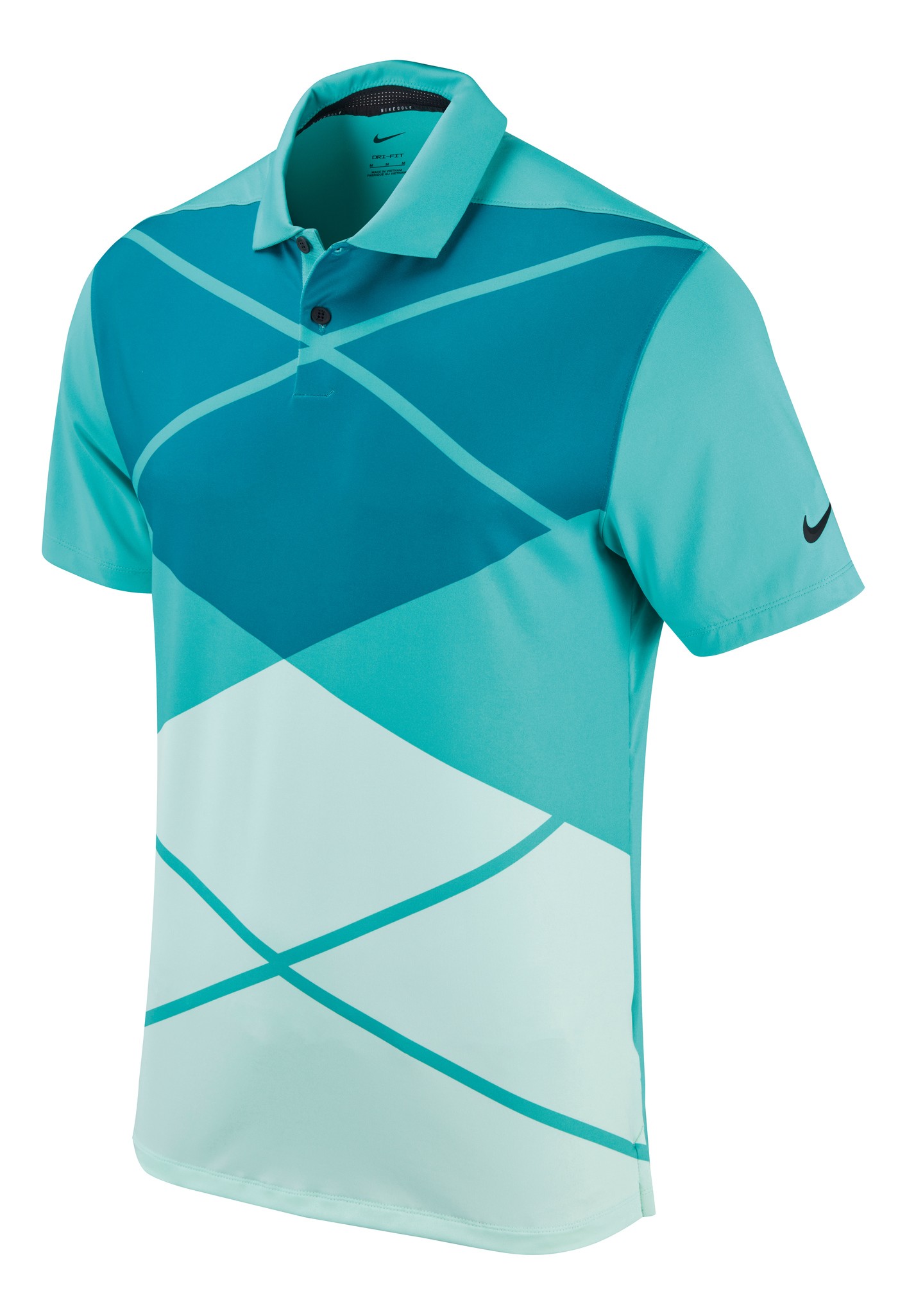 Nike vapor argyle print polo dh0609 - tee suave tee dri-fit tecnología - Imagen 11 de 13