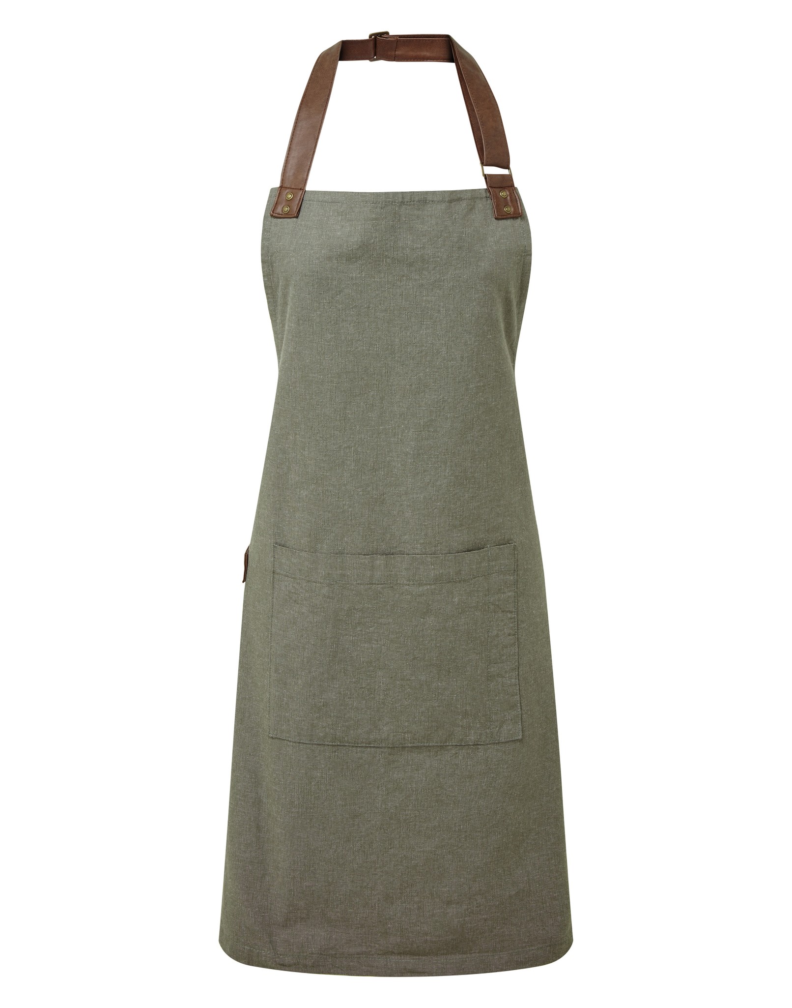 Premier Annex Oxford Bib Apron PR144 - Professional Workwear Adjustable Apron - Picture 10 of 12