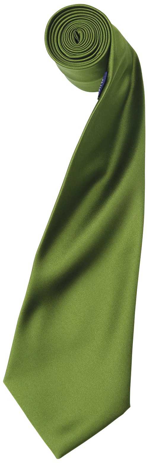 Premier Colours Satin Tie (PR750) - Lustrous Fashion Wear Smart Neck Tie - Picture 26 of 43
