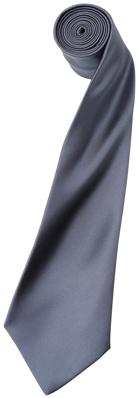 Premier Colours Satin Tie (PR750) - Lustrous Fashion Wear Smart Neck Tie - Picture 37 of 43