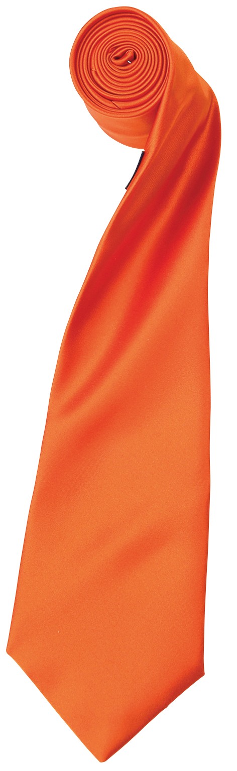 Premier Colours Satin Tie (PR750) - Lustrous Fashion Wear Smart Neck Tie - Picture 41 of 43