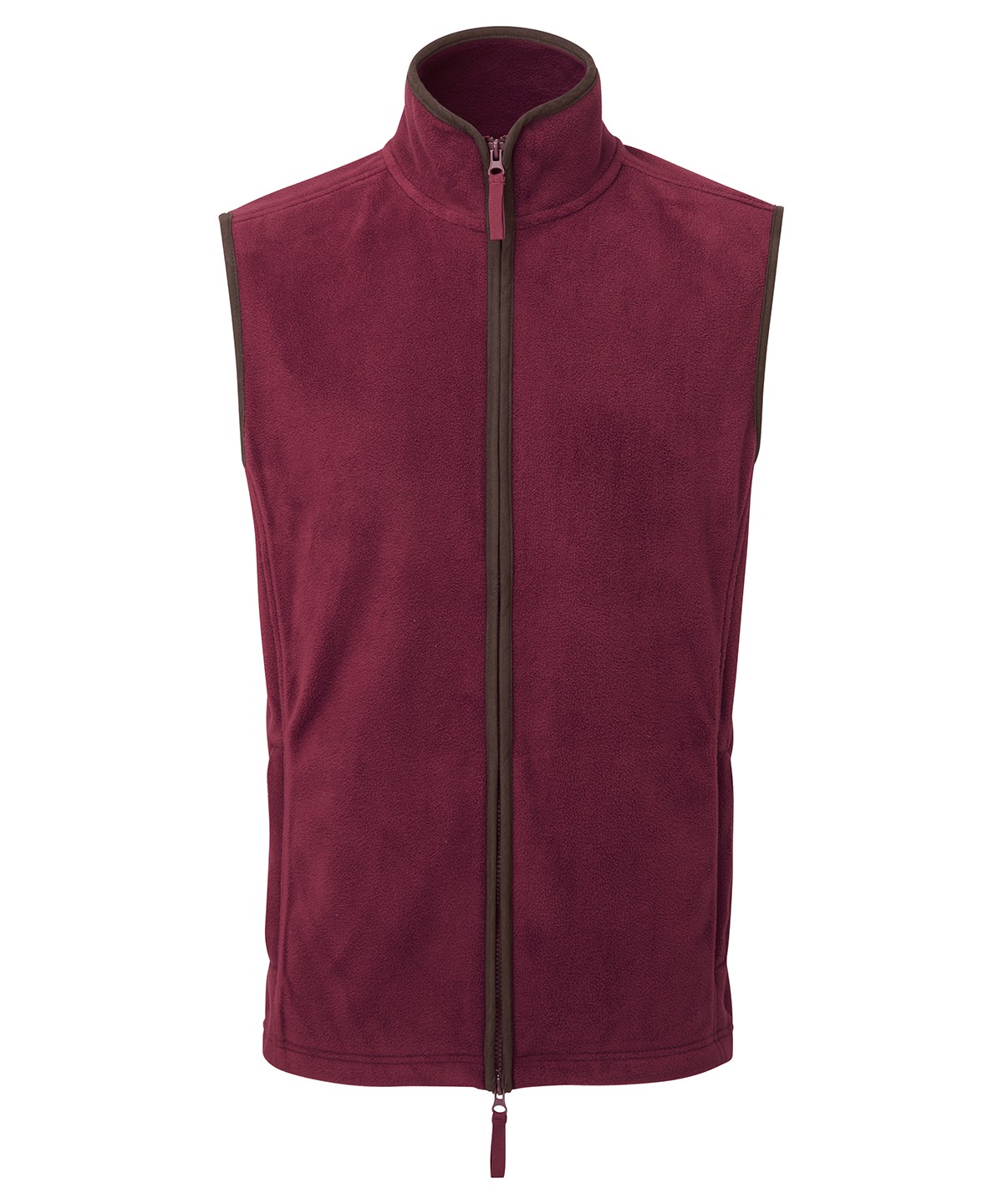 Premier Artisan Fleece Gilet PR803 - Sleeveless Body Warmer Quilted Jacket - Picture 7 of 9