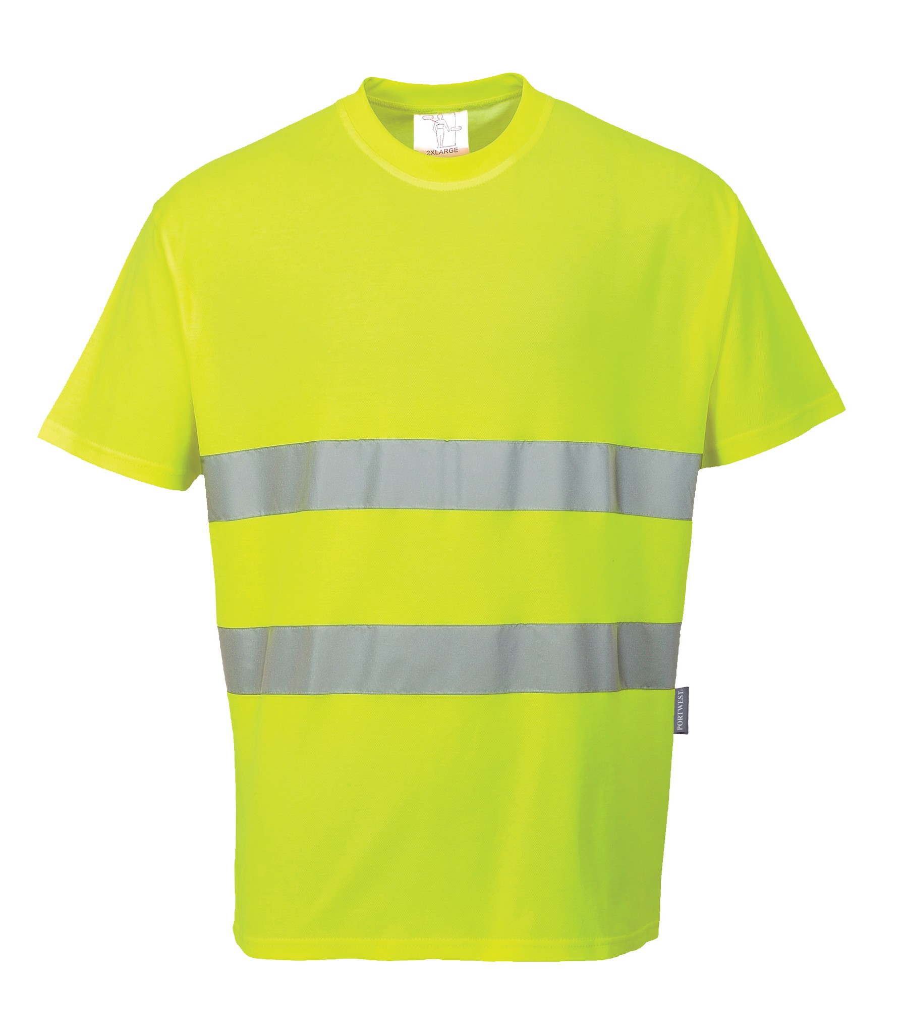 Portwest Cotton Comfort t-shirt (S172) S172 - Picture 8 of 8