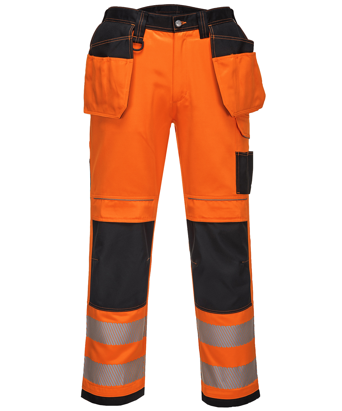 Portwest pw3 hi-vis holster trabajo pantalones (t501) ajuste regular t501 - Imagen 3 de 4