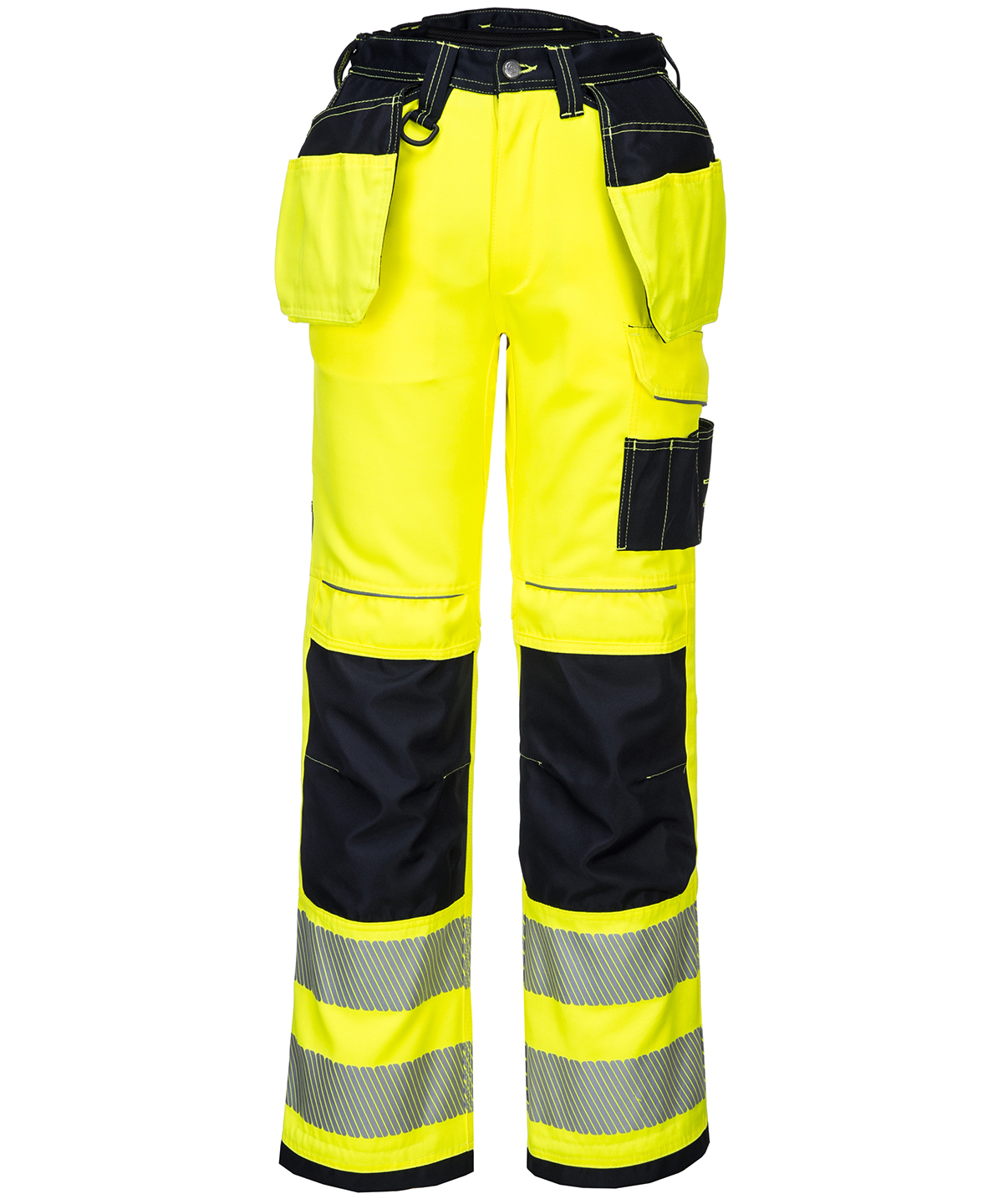 Portwest pw3 hi-vis holster trabajo pantalones (t501) ajuste regular t501 - Imagen 4 de 4
