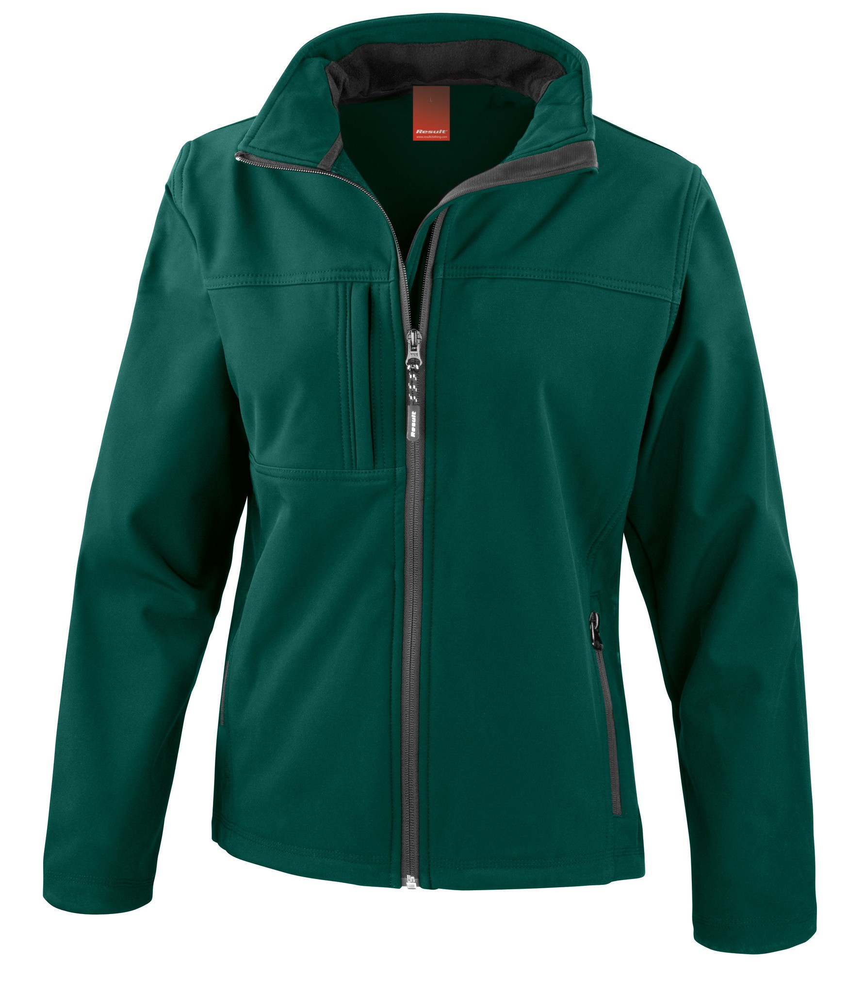 Result Women's Classic Softshell Jacket R121F-Ladies Waterproof Soft Winter Coat - Picture 11 of 15