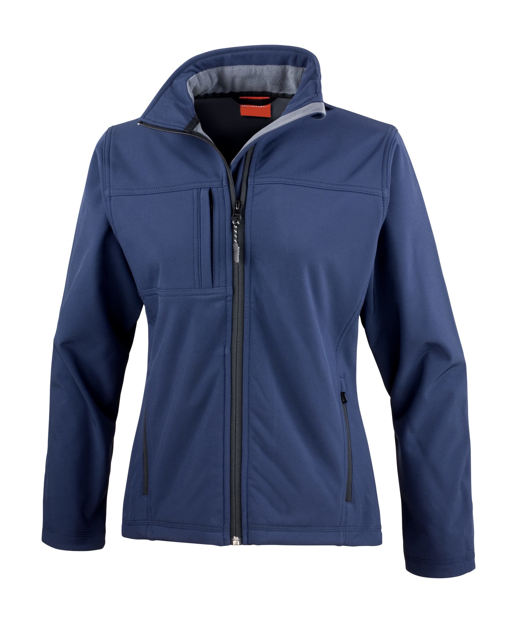 Result Women's Classic Softshell Jacket R121F-Ladies Waterproof Soft Winter Coat - Picture 13 of 15