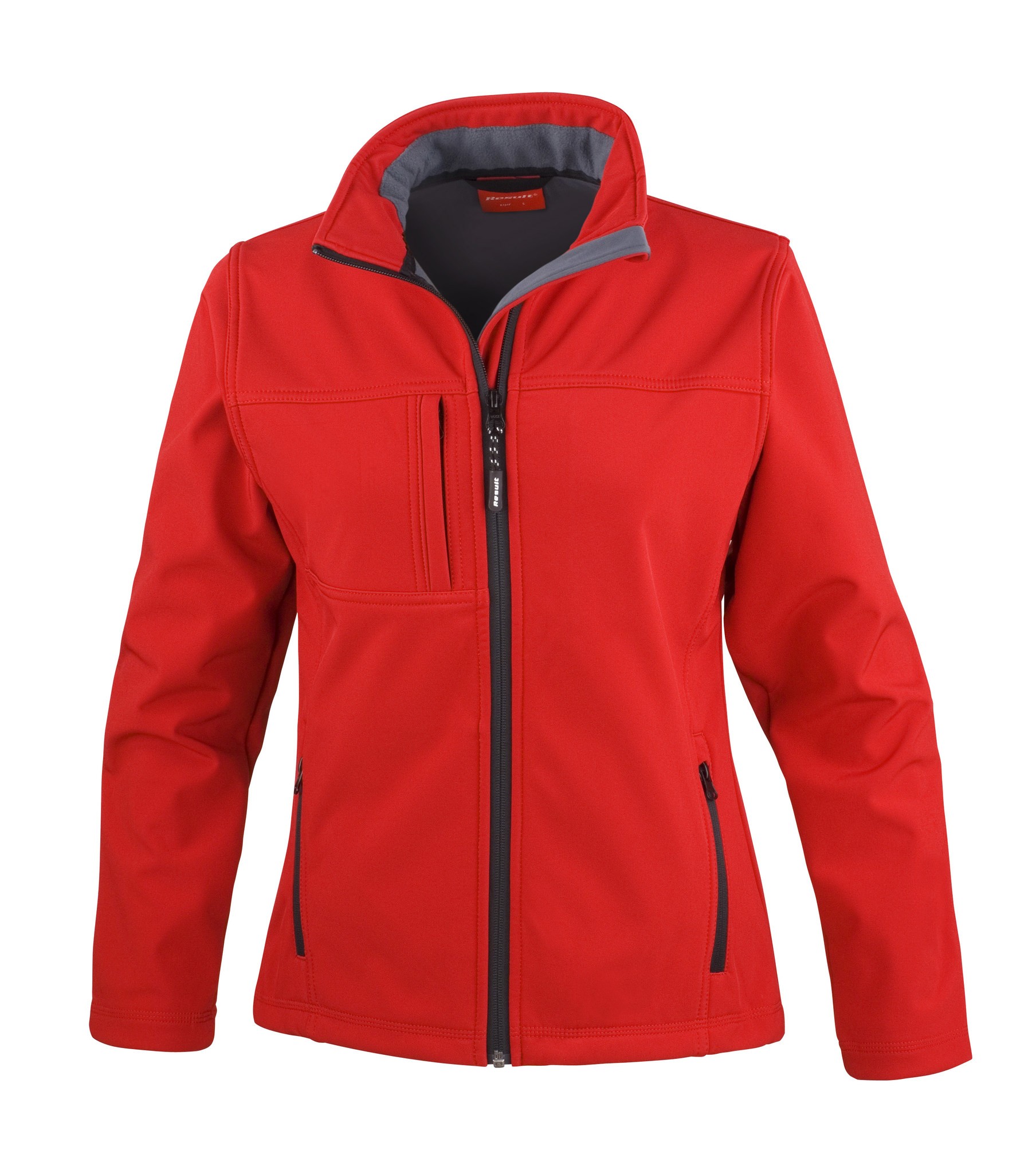Result Women's Classic Softshell Jacket R121F-Ladies Waterproof Soft Winter Coat - Picture 15 of 15