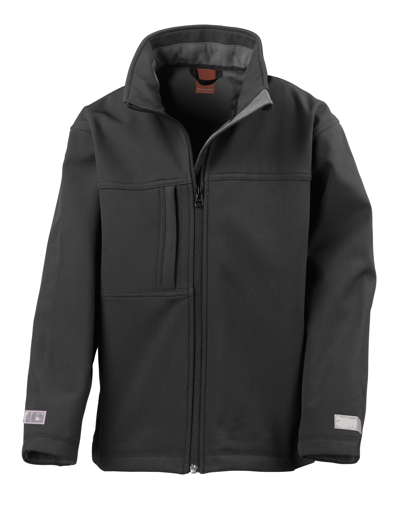 Result Junior Classic Softshell 3-Layer Jacket R121J-Y -Kid Winterwear Warm Coat - Picture 6 of 8