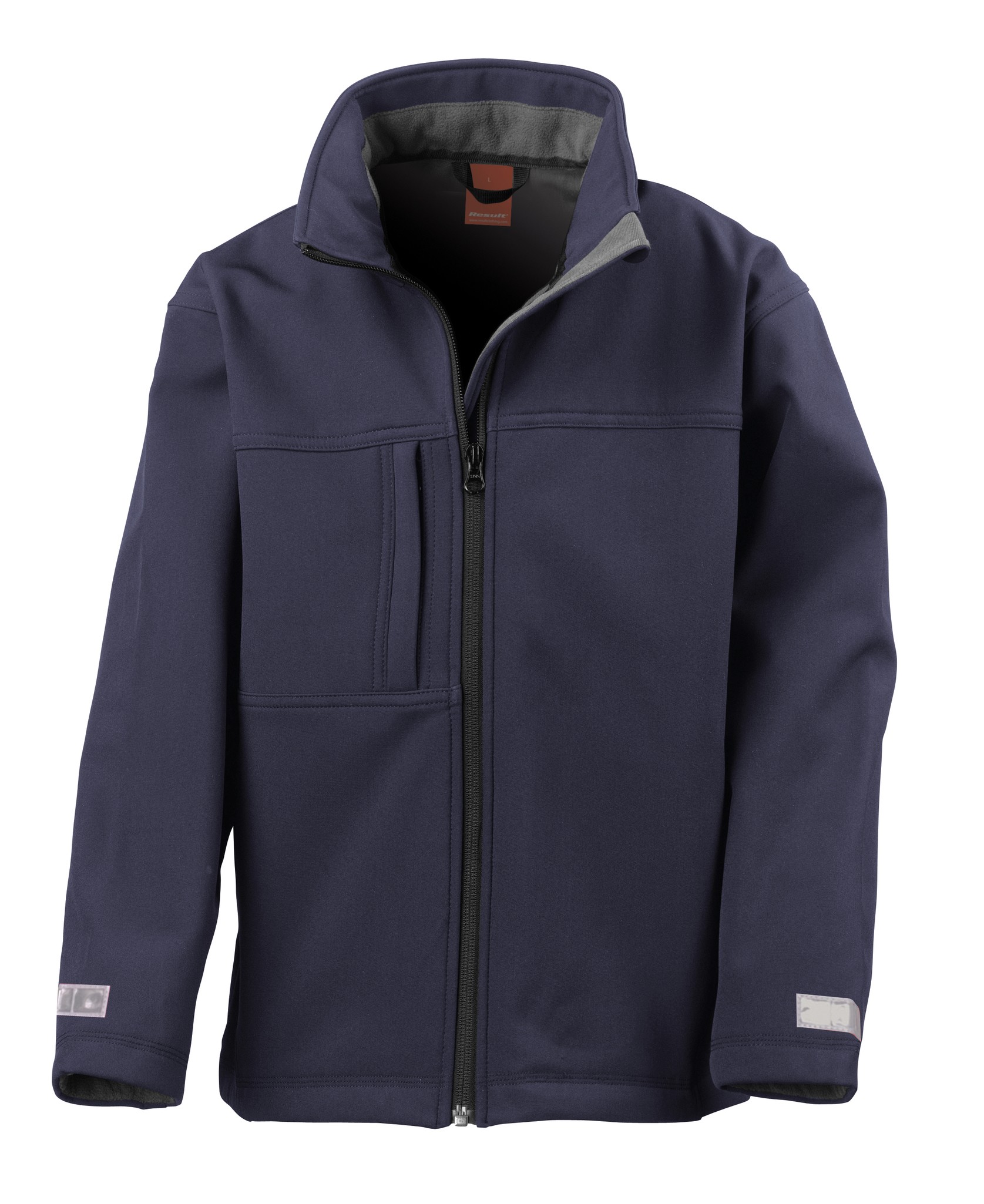 Result Junior Classic Softshell 3-Layer Jacket R121J-Y -Kid Winterwear Warm Coat - Picture 5 of 8