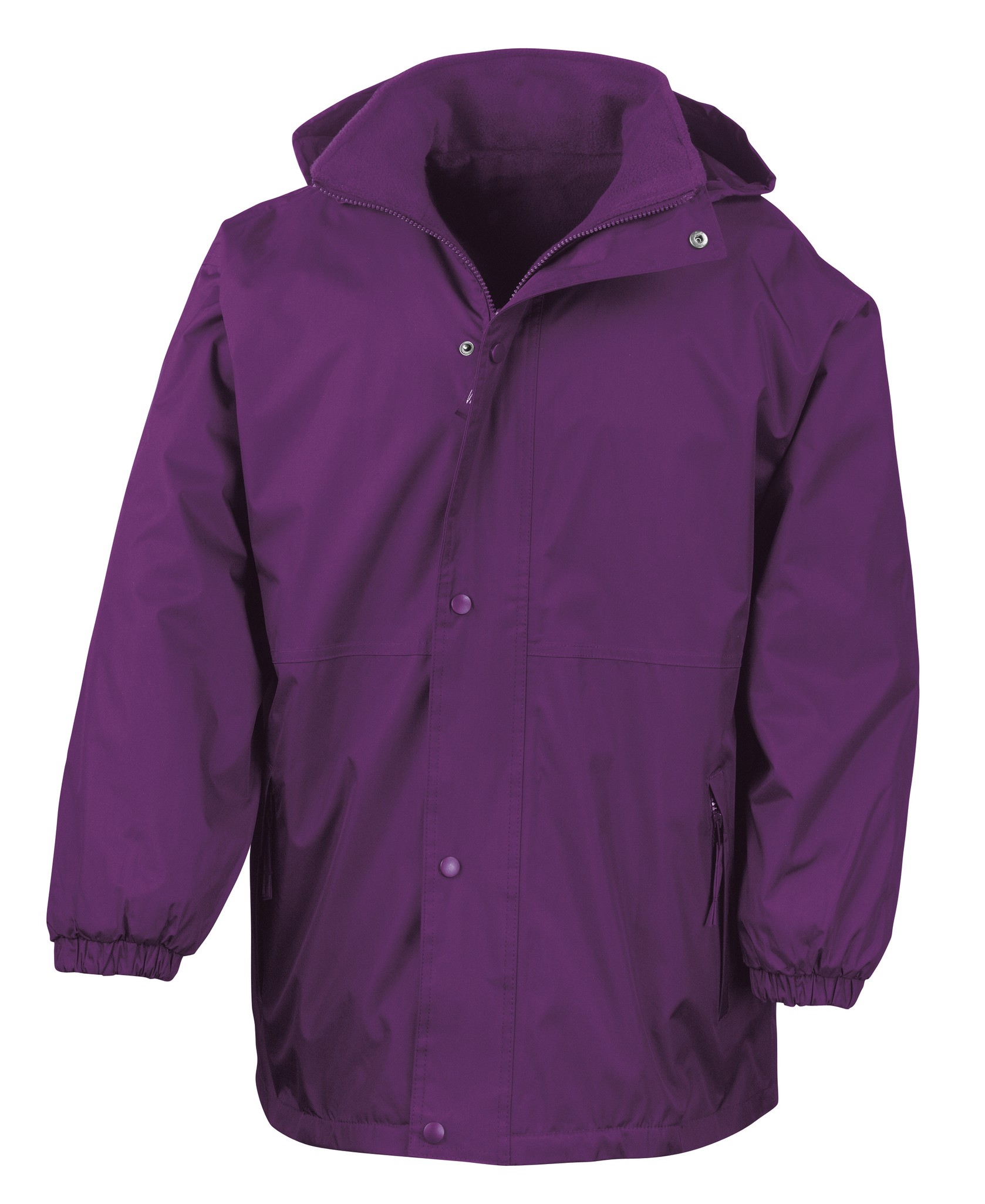 Result Junior/Youth Reversible StormDri Jacket R160J-Y - Kids Hooded Winter Coat - Picture 10 of 16