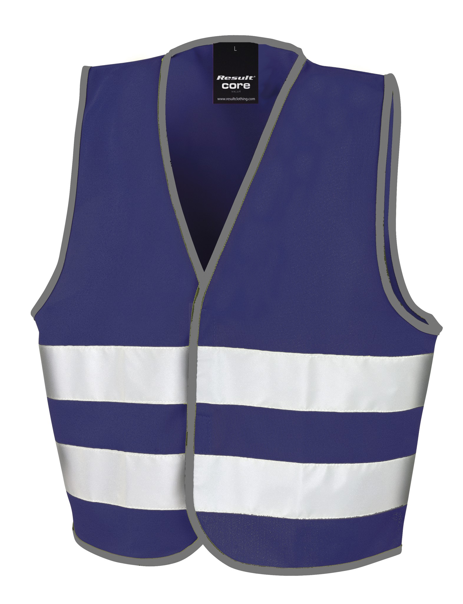 Result Core Junior Kids Hi Vis Safety Vest R200J - Childrens Polyester Waistcoat - Picture 9 of 25