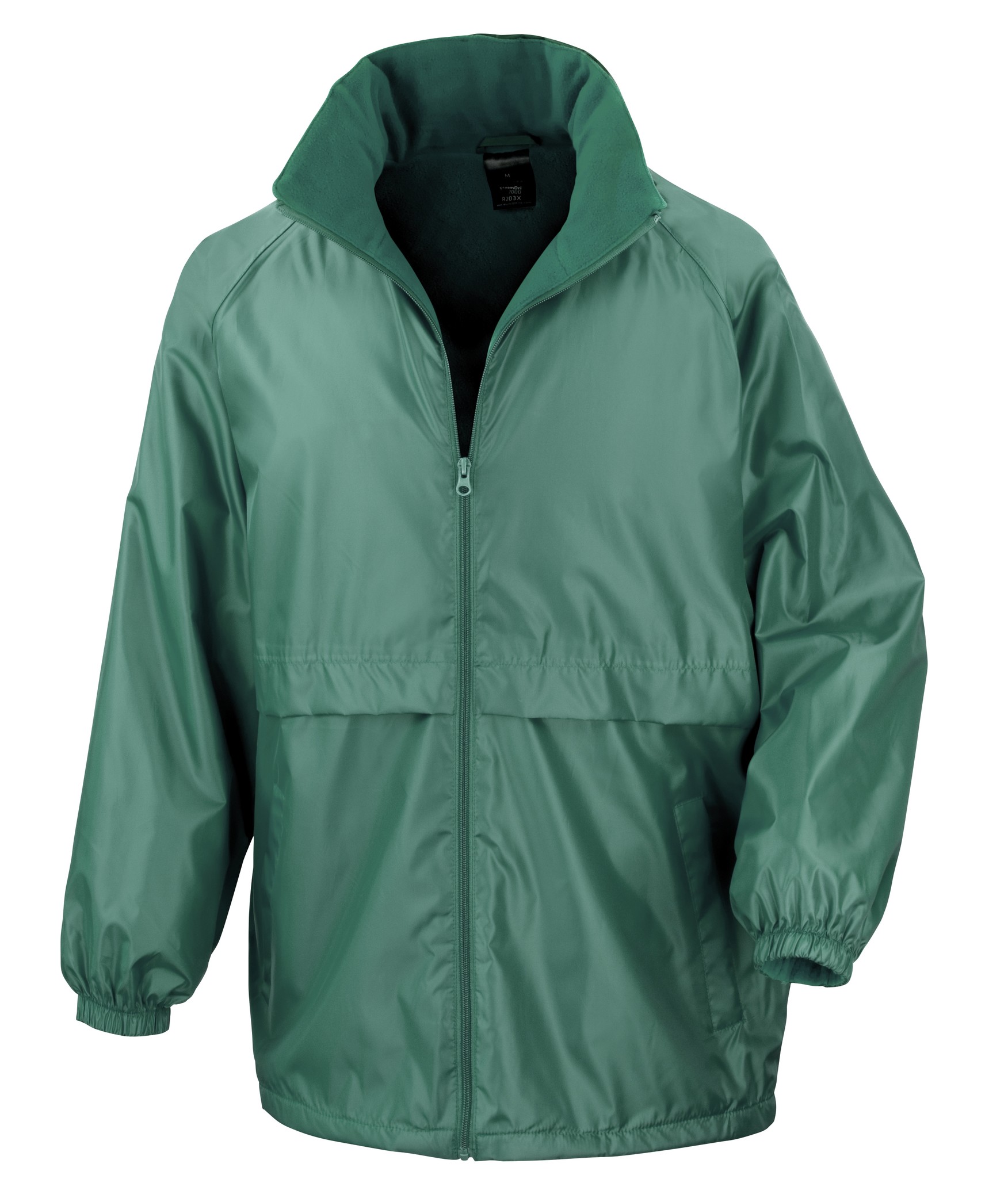 Result Core Unisex Microfleece Lined Jacket R203X - Waterproof Workwear Coat - Picture 10 of 15