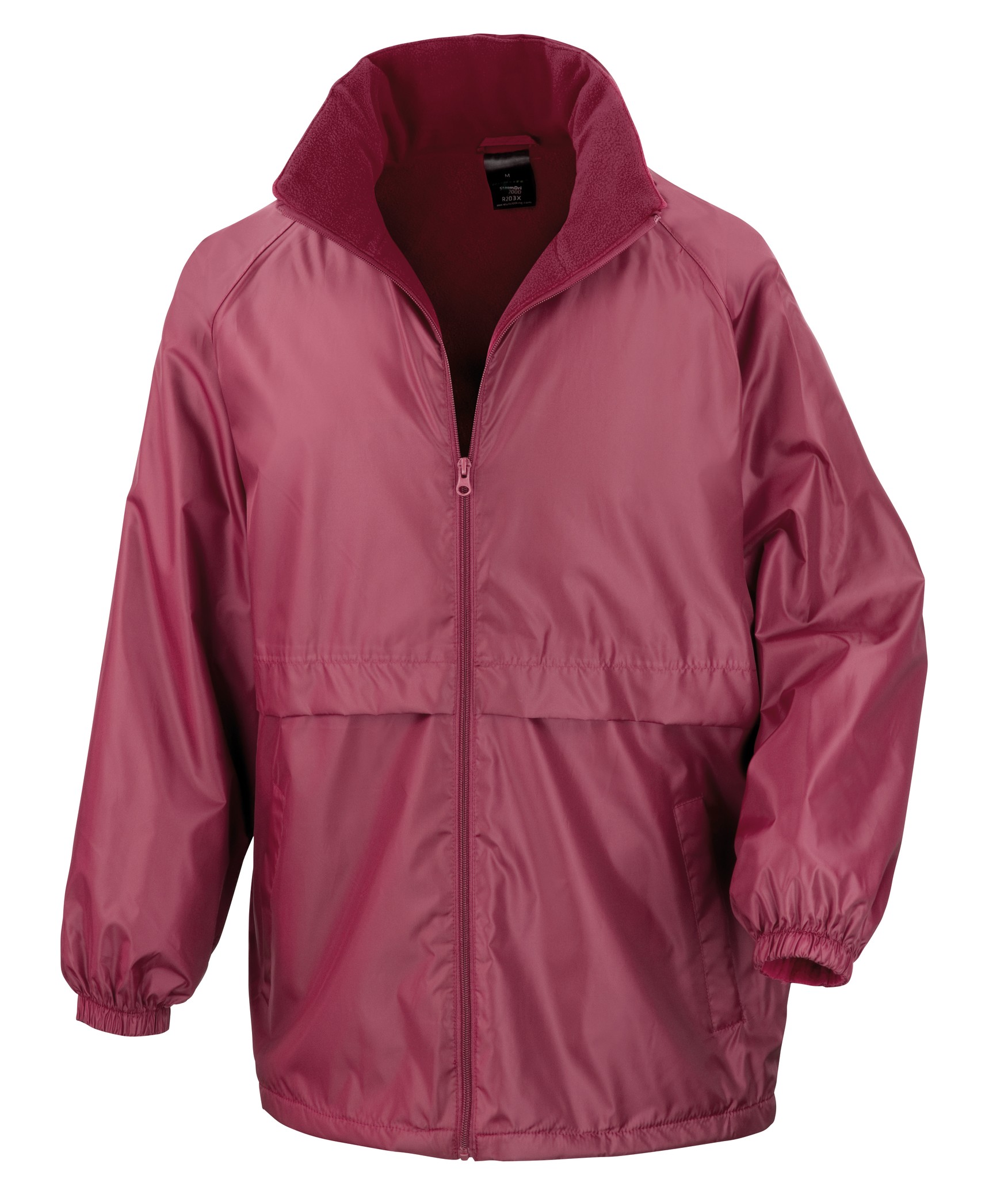 Result Core Unisex Microfleece Lined Jacket R203X - Waterproof Workwear Coat - Picture 11 of 15