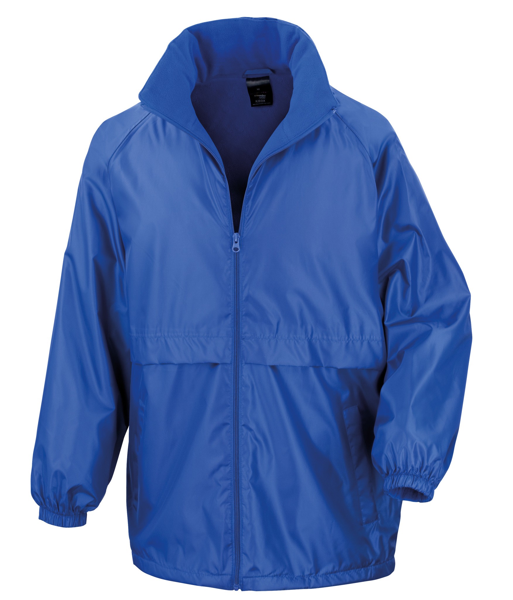 Result Core Unisex Microfleece Lined Jacket R203X - Waterproof Workwear Coat - Picture 14 of 15