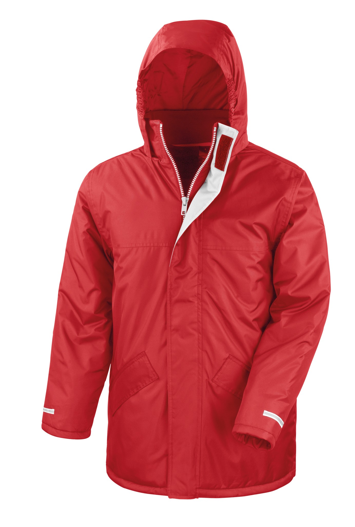 Result Core Unisex Winter Long Parka R207X - Waterproof Jacket Hooded Warm Coat - Picture 13 of 14