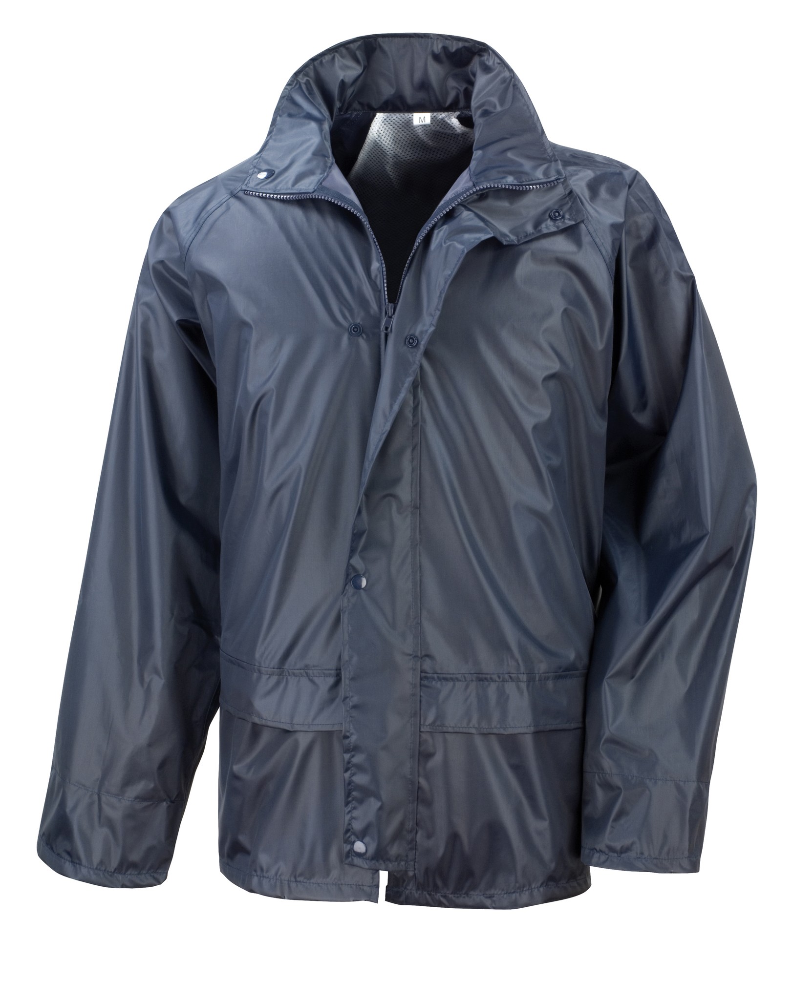 Chaqueta de Lluvia Result Core Unisex R227X - Abrigo con Capucha Impermeable A Prueba de Viento Exterior - Imagen 6 de 6