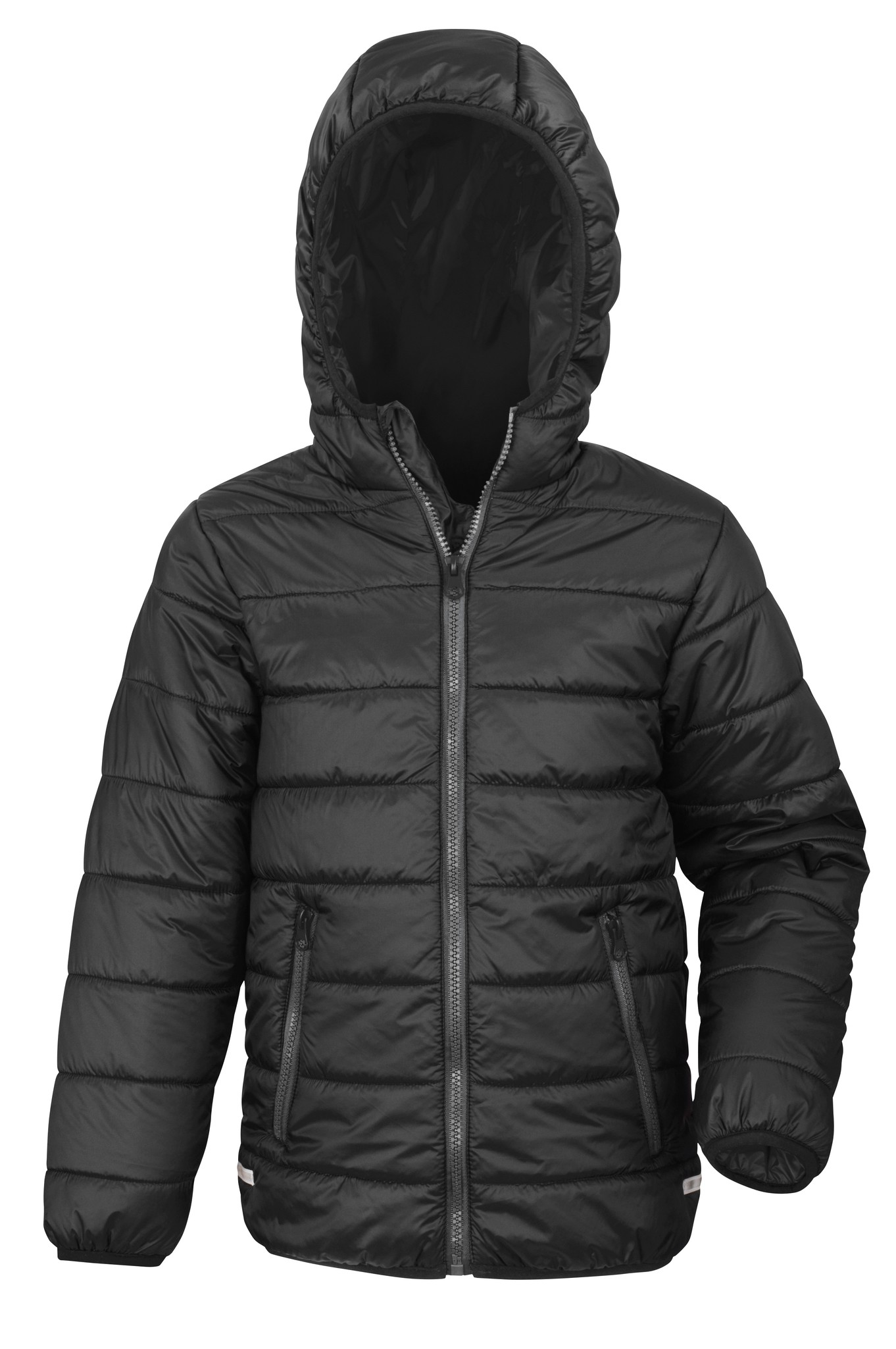 Result Core Junior Soft Padded Jacket R233J-Y - Childrens Wear Warm Hooded Coat - Picture 9 of 17