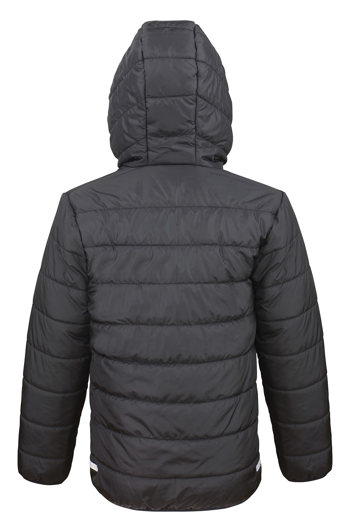 Result Core Junior Soft Padded Jacket R233J-Y - Childrens Wear Warm Hooded Coat - Picture 8 of 17