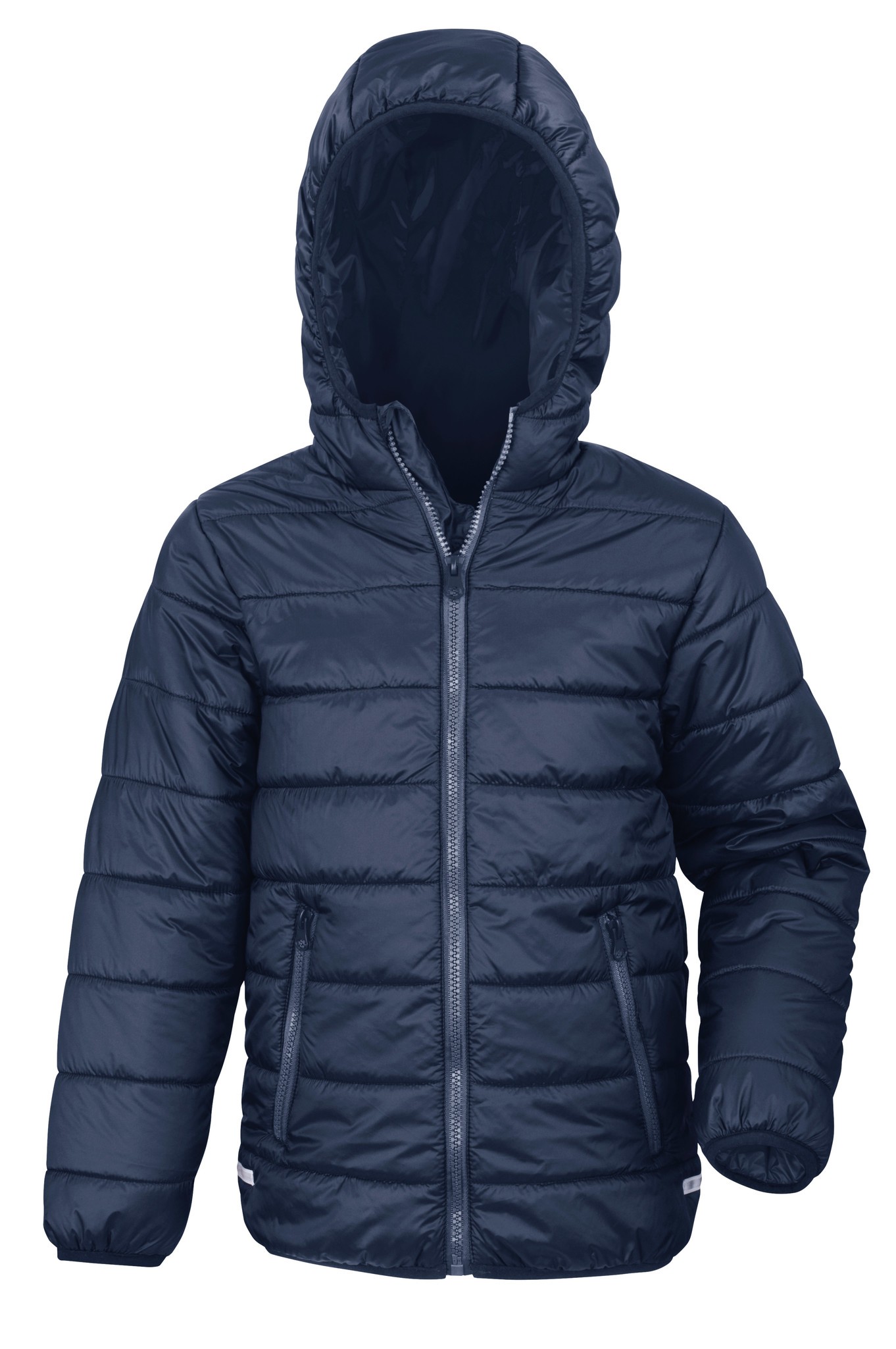 Result Core Junior Soft Padded Jacket R233J-Y - Childrens Wear Warm Hooded Coat - Picture 10 of 17