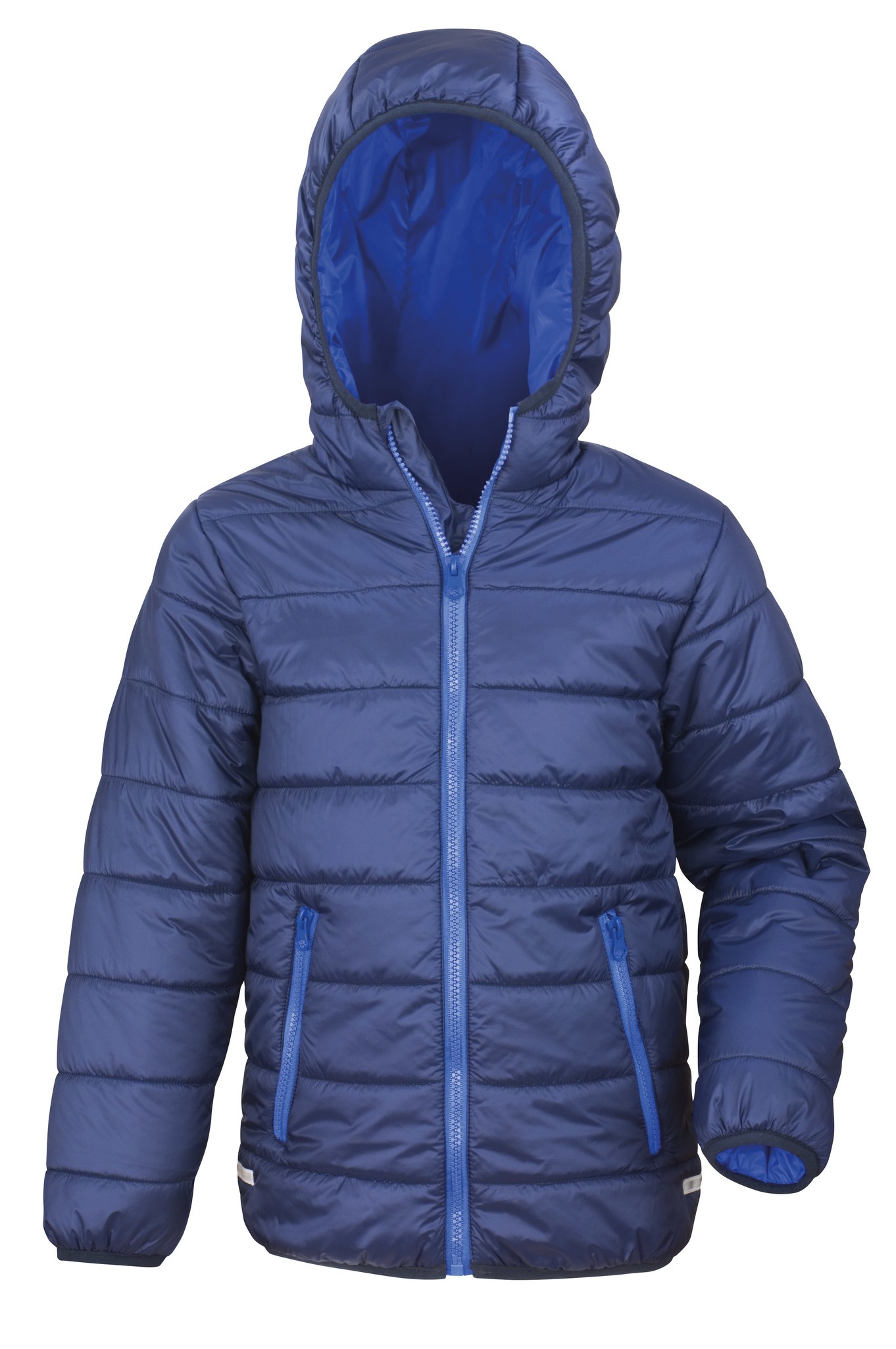 Result Core Junior Soft Padded Jacket R233J-Y - Childrens Wear Warm Hooded Coat - Picture 10 of 17