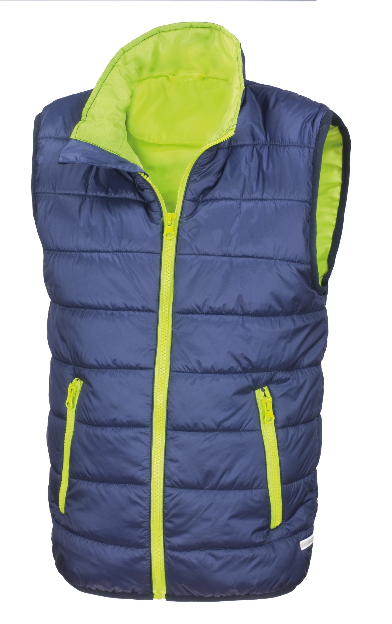 Result Core Junior Kids Bodywarmer Gliet R234J-Y - Childrens Wear Half Jacket - Picture 12 of 17