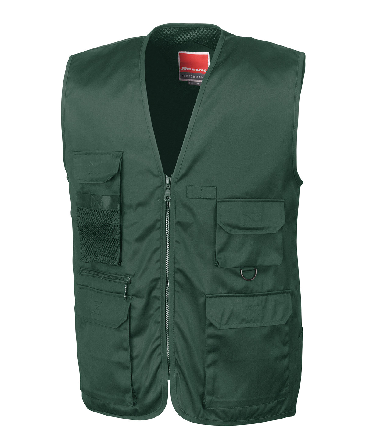 Result Work-Guard Men's Adventure Safari Waistcoat (R045X)-PPE Gillet Bodywarmer - Picture 8 of 10
