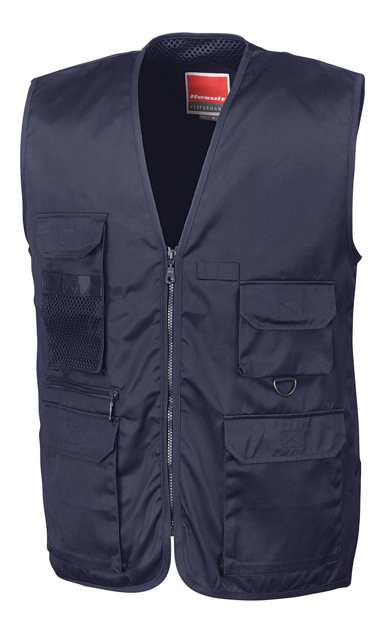 Result Work-Guard Men's Adventure Safari Waistcoat (R045X)-PPE Gillet Bodywarmer - Picture 9 of 10