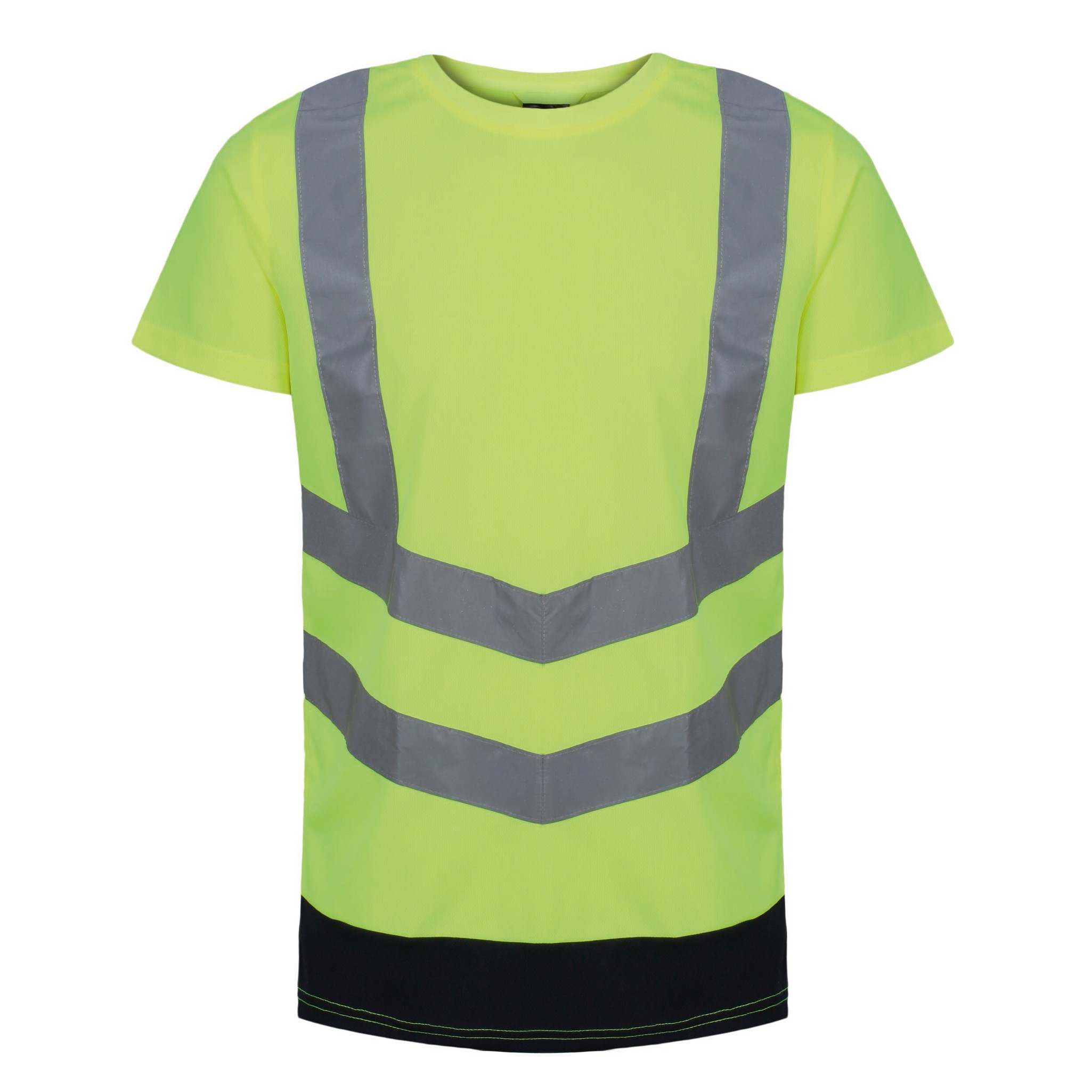 Regatta High Visibility Pro Hi-Vis Short Sleeve T-shirt TRS194 - 100% Polyester - Picture 11 of 11