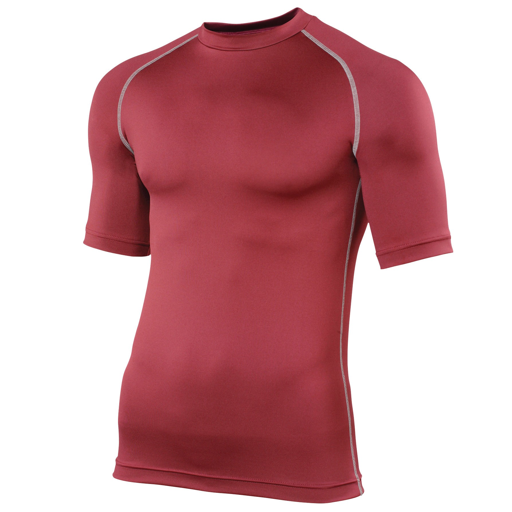 Rhino Men's Short Sleeve Baselayer Tee RH002 - Activewear Fitness Sports T-Shirt - Picture 15 of 21