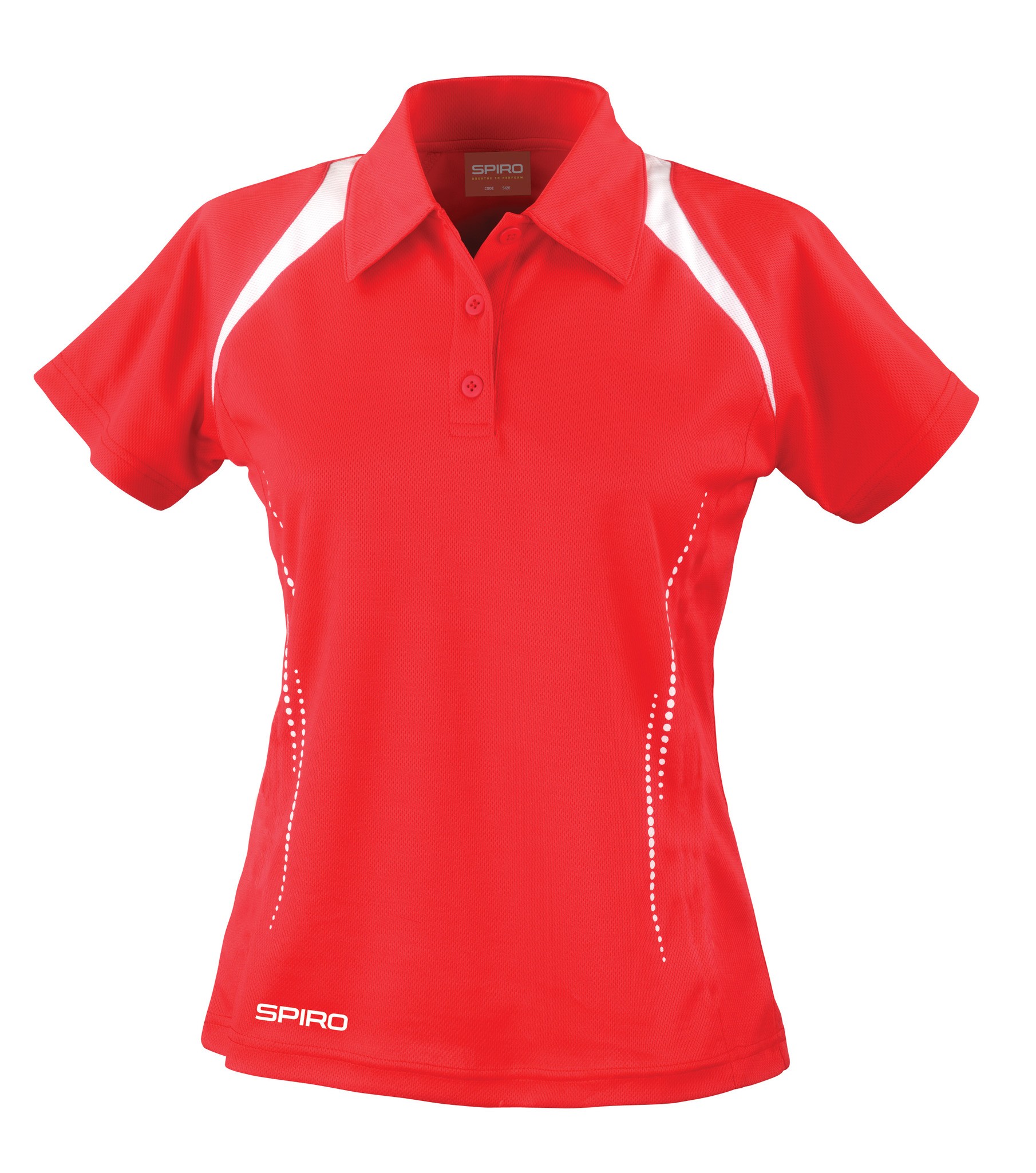 Spiro Women's Team Spirit Polo S177F - Training Sports Gym Running T-shirt - Picture 13 of 16